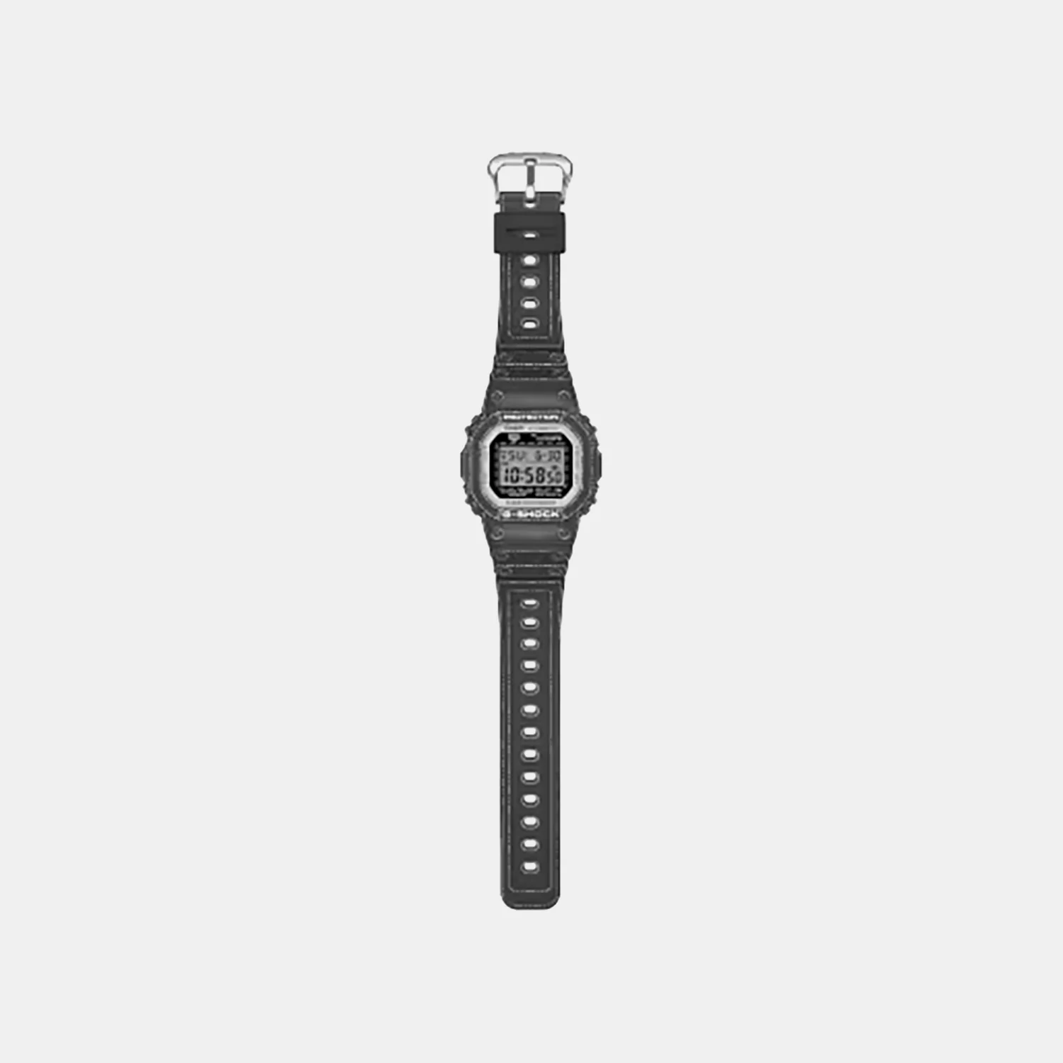 Men Quartz Black Dial Digital Resin Watch G1746 - Image 4
