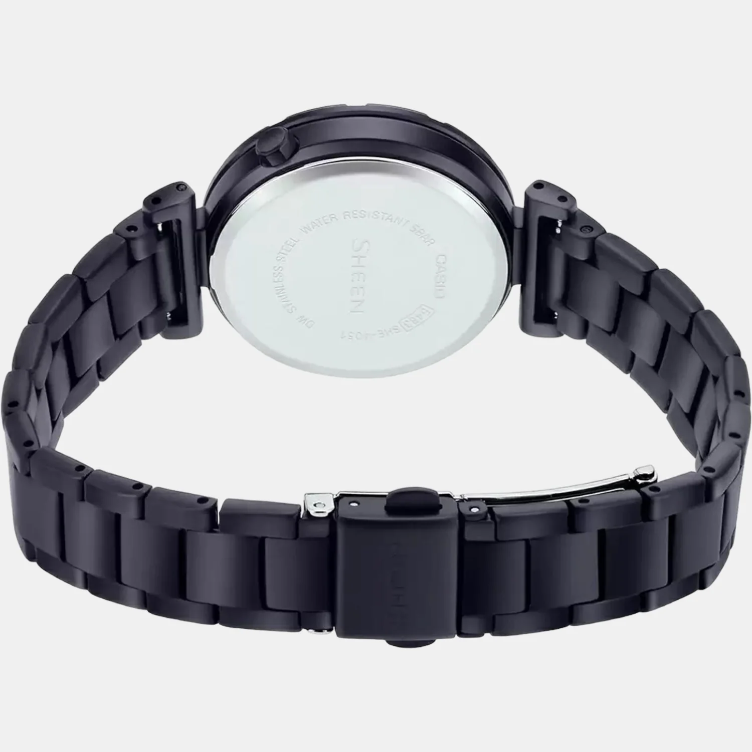 Sheen Women Quartz Black Dial Chronograph Stainless Steel Watch SH238 - Image 5