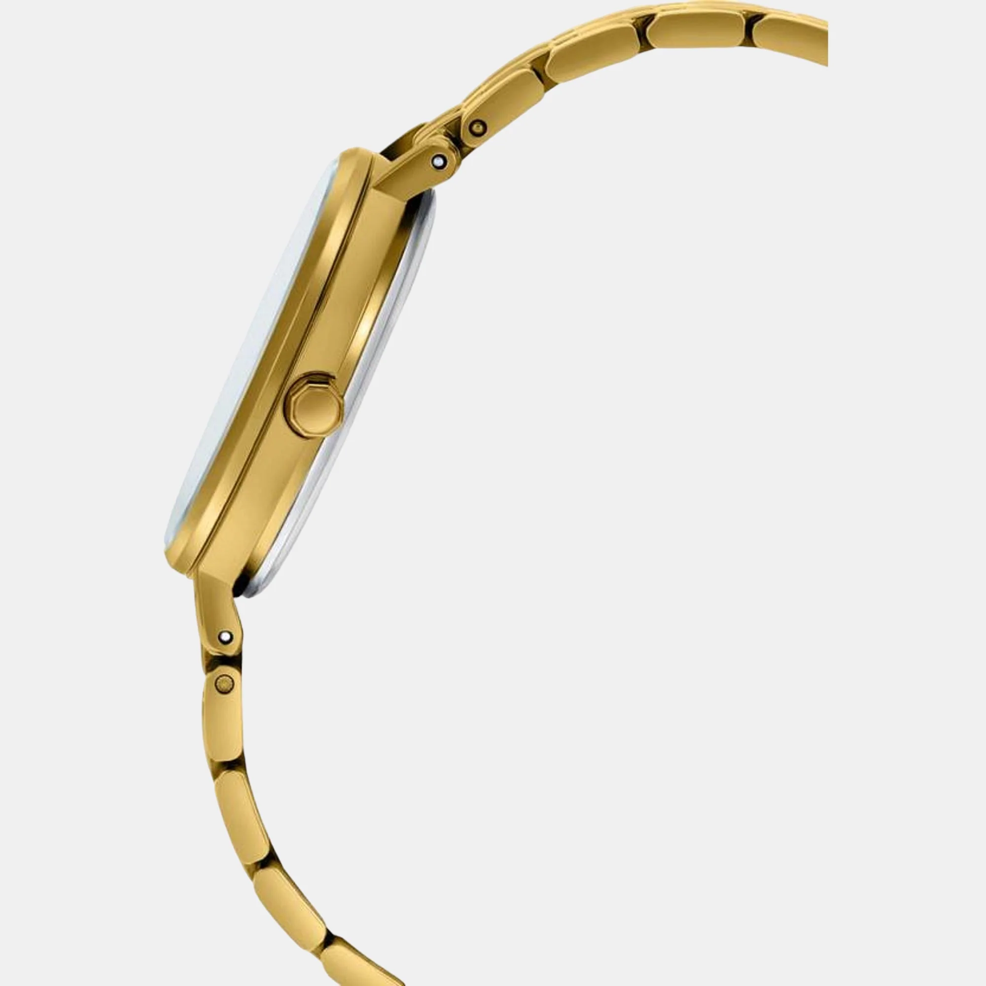 Sheen Women Quartz Gold Dial Multi-Function Stainless Steel Watch SH286 - Image 3