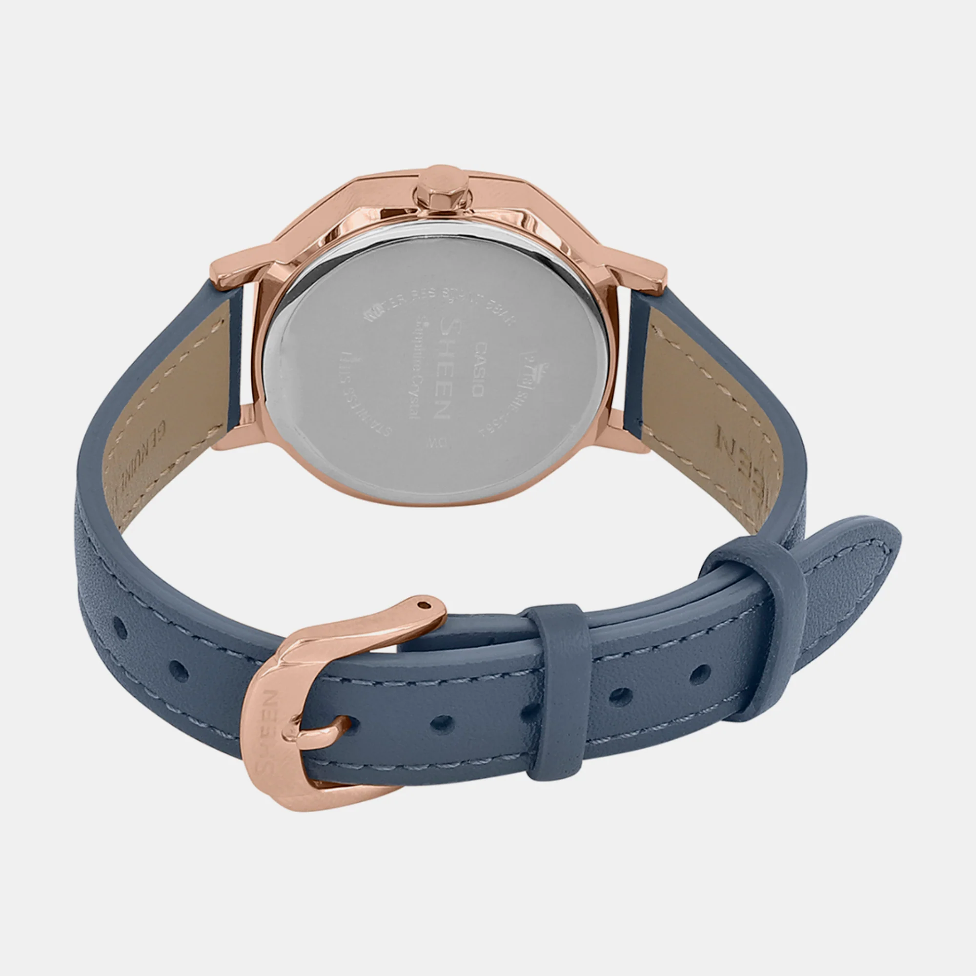 Sheen Women Quartz Grey Dial Analog Leather Watch SH291 - Image 5