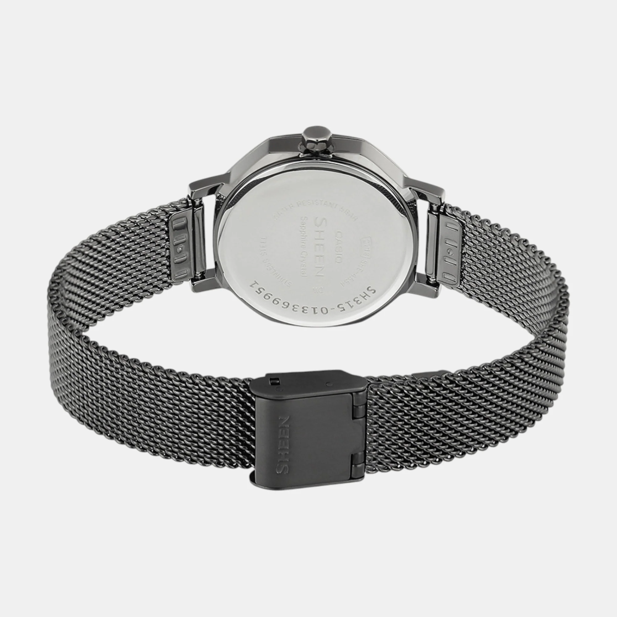 Sheen Women Quartz Grey Dial Analog Mesh Watch SH315 - Image 6