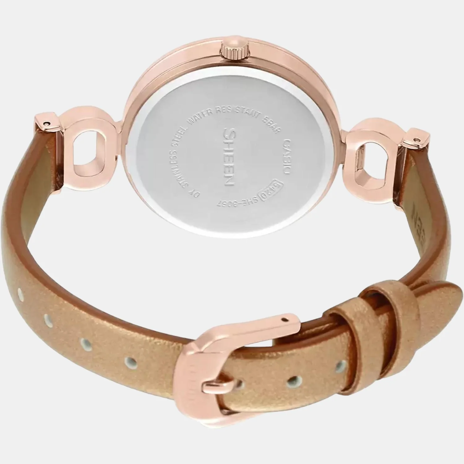 Sheen Women Quartz Mother of Pearl Dial Chronograph Watch SX267 - Image 4