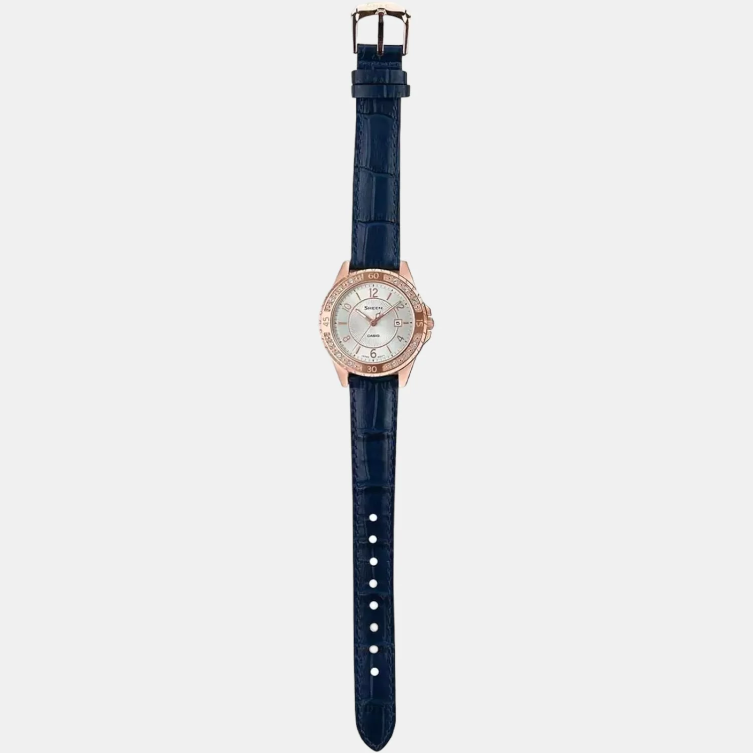 Sheen Women Quartz White Dial Analog Leather Watch SH204 - Image 6