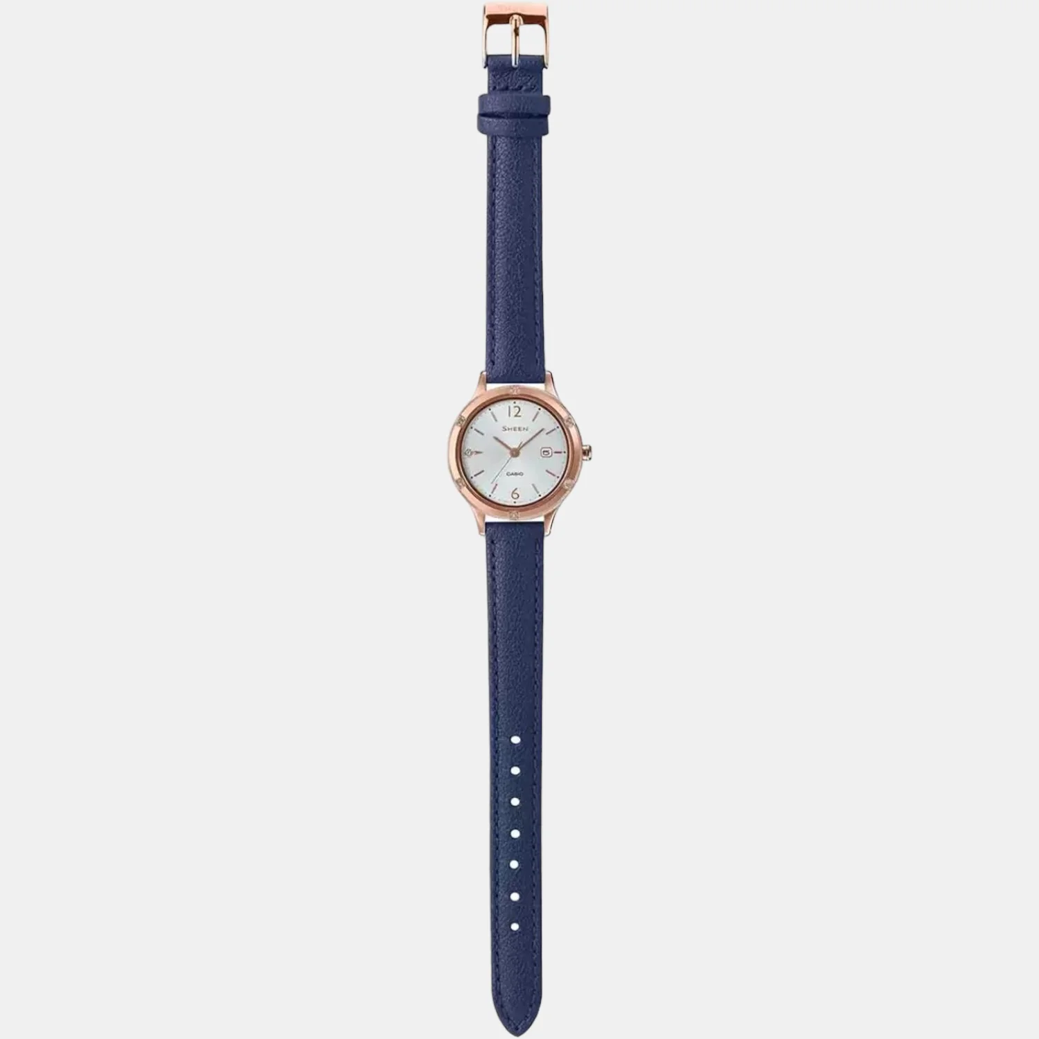 Sheen Women Quartz White Dial Analog Leather Watch SH208 - Image 6