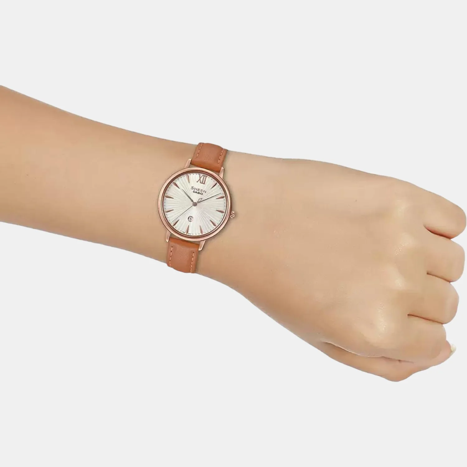 Sheen Women Quartz White Dial Analog Watch SH223 - Image 7