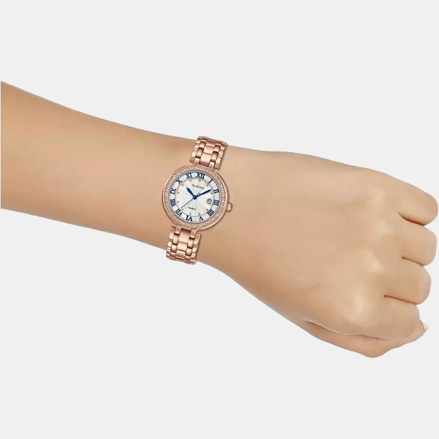 Sheen Women Quartz White Dial Analog Stainless Steel Watch SX248 - Image 6