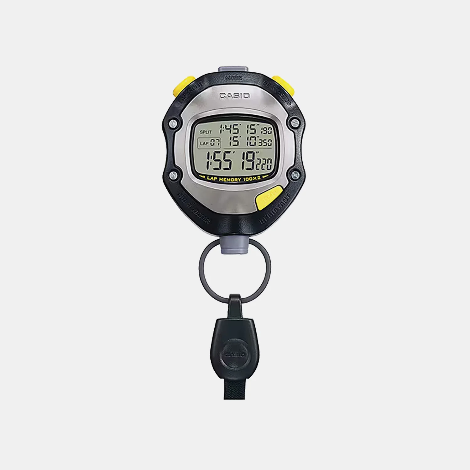 Unisex Quartz Black Dial Digital Cloth Watch S053