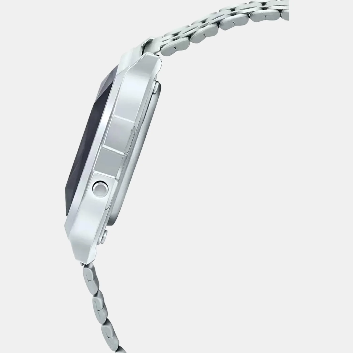 Vintage Unisex Quartz Black Dial Digital Resin Watch D163 - Image 3