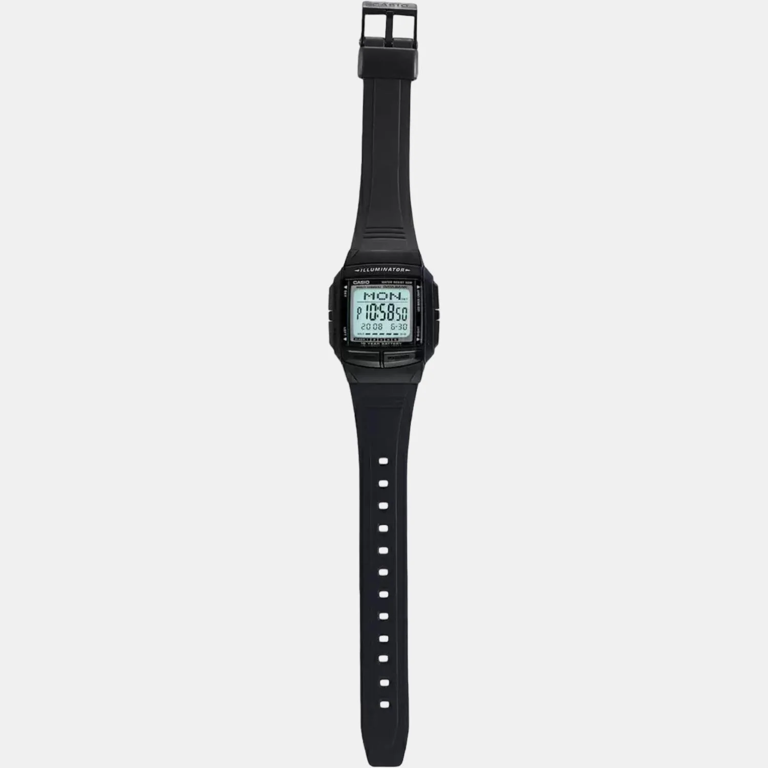 Vintage Unisex Quartz Grey Dial Digital Resin Watch DB23 - Image 6