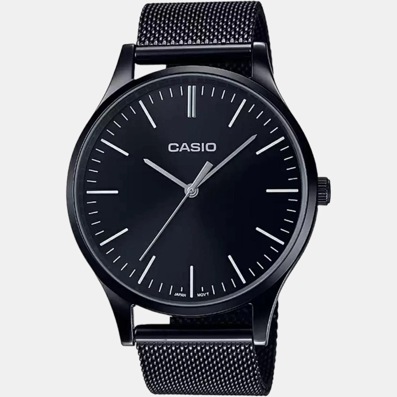 Vintage Women Quartz Black Dial Analog Stainless Steel Watch A1865 - Image 2