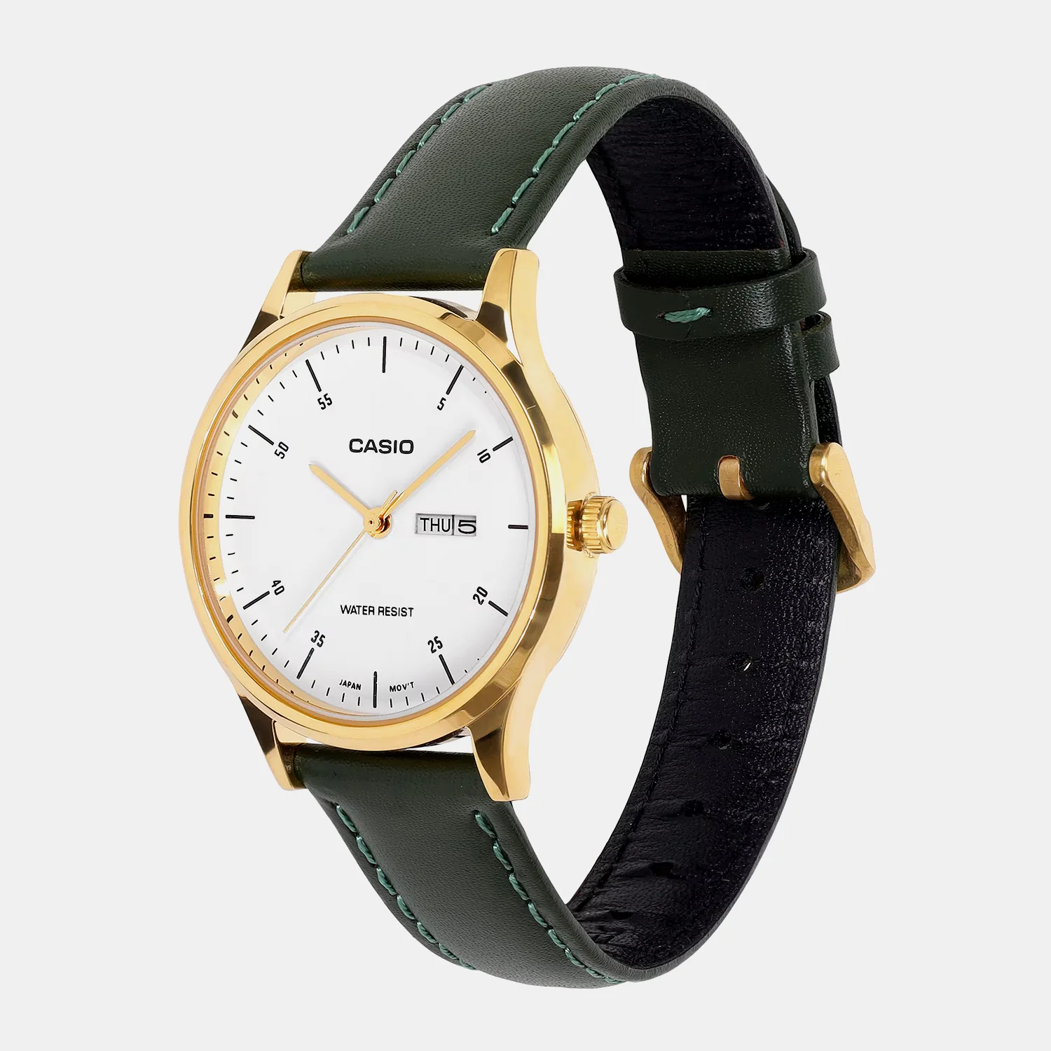 Women Quartz White Dial Analog Stainless Steel Watch A2507 - Image 3