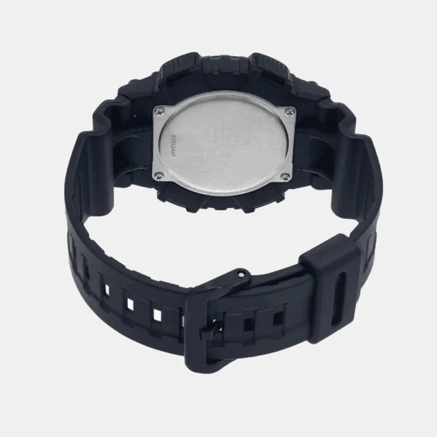 Youth Men Quartz Black Dial Analog-Digital Resin Watch AD209 - Image 3