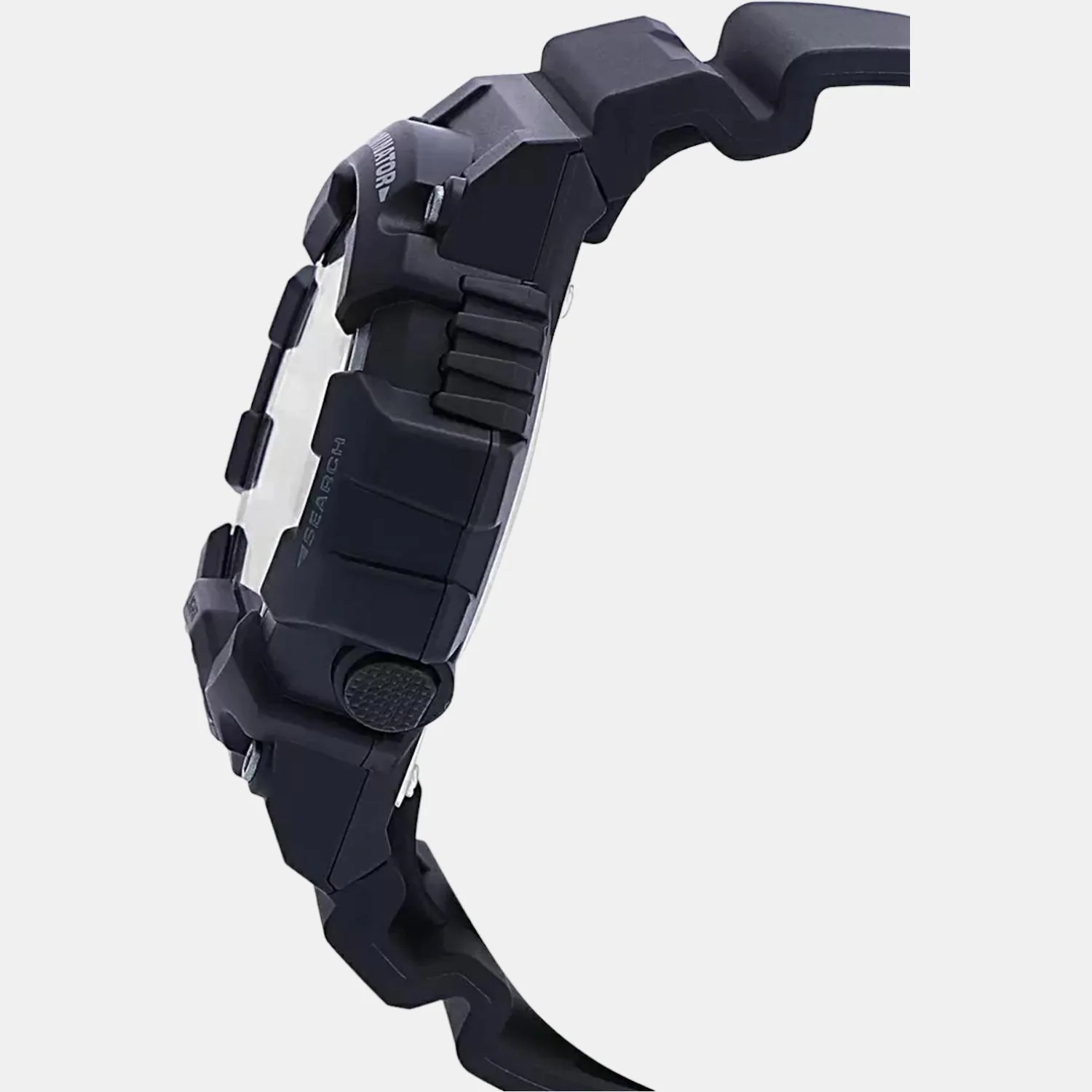 Youth Men Quartz Black Dial Analog-Digital Resin Watch D154 - Image 2