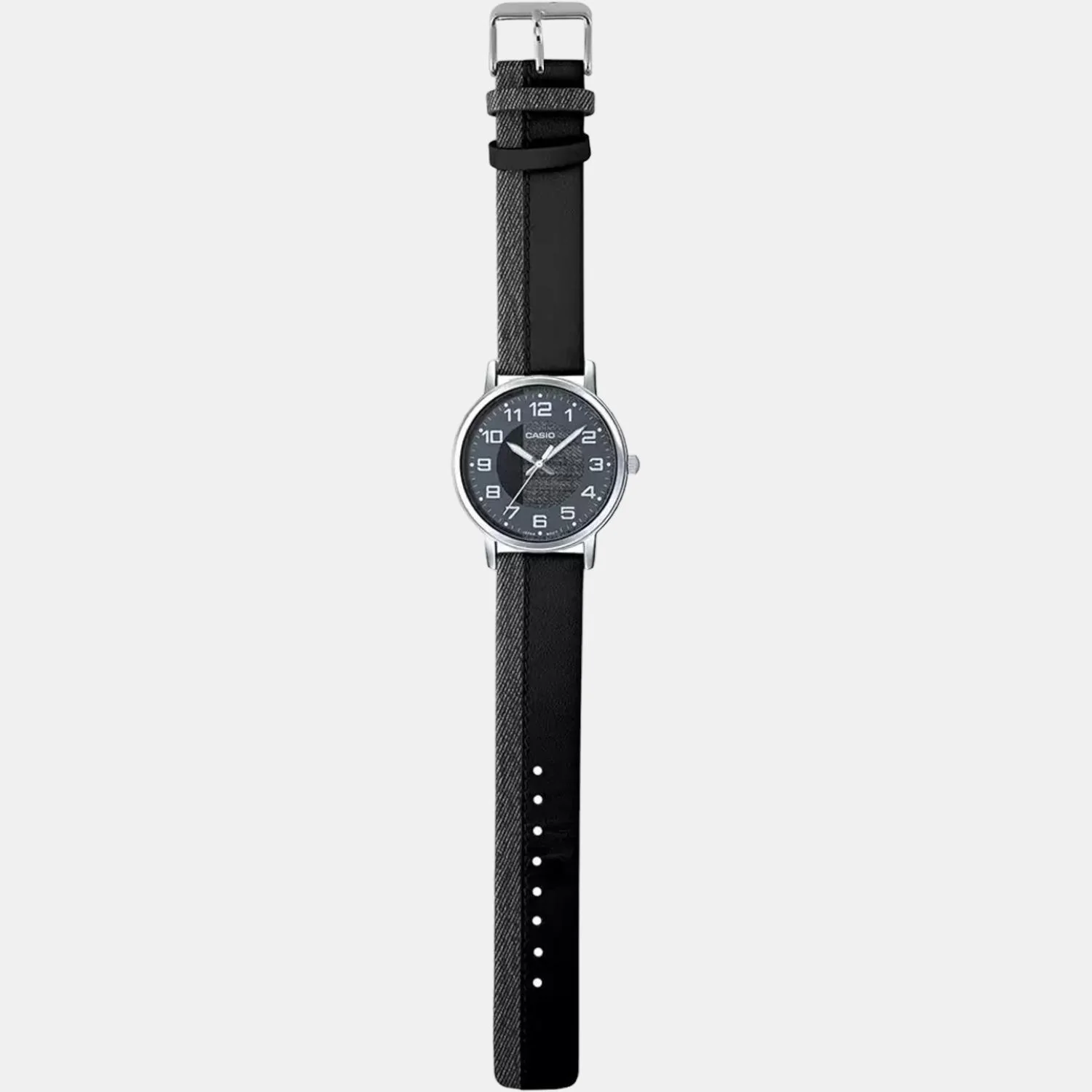 Youth Men Quartz Black Dial Analog Leather Watch A1619 - Image 6