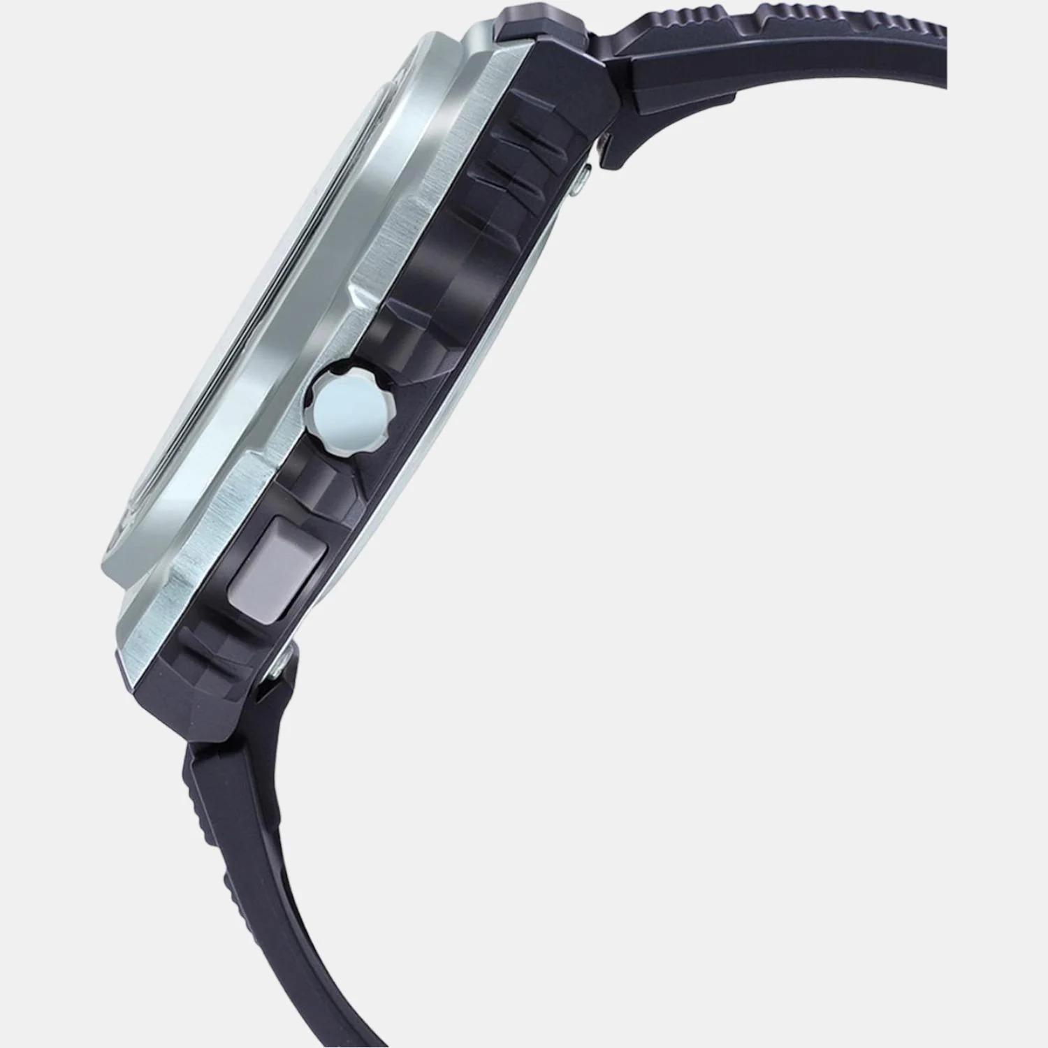 Youth Men Quartz Black Dial Analog Resin Watch AD256 - Image 2