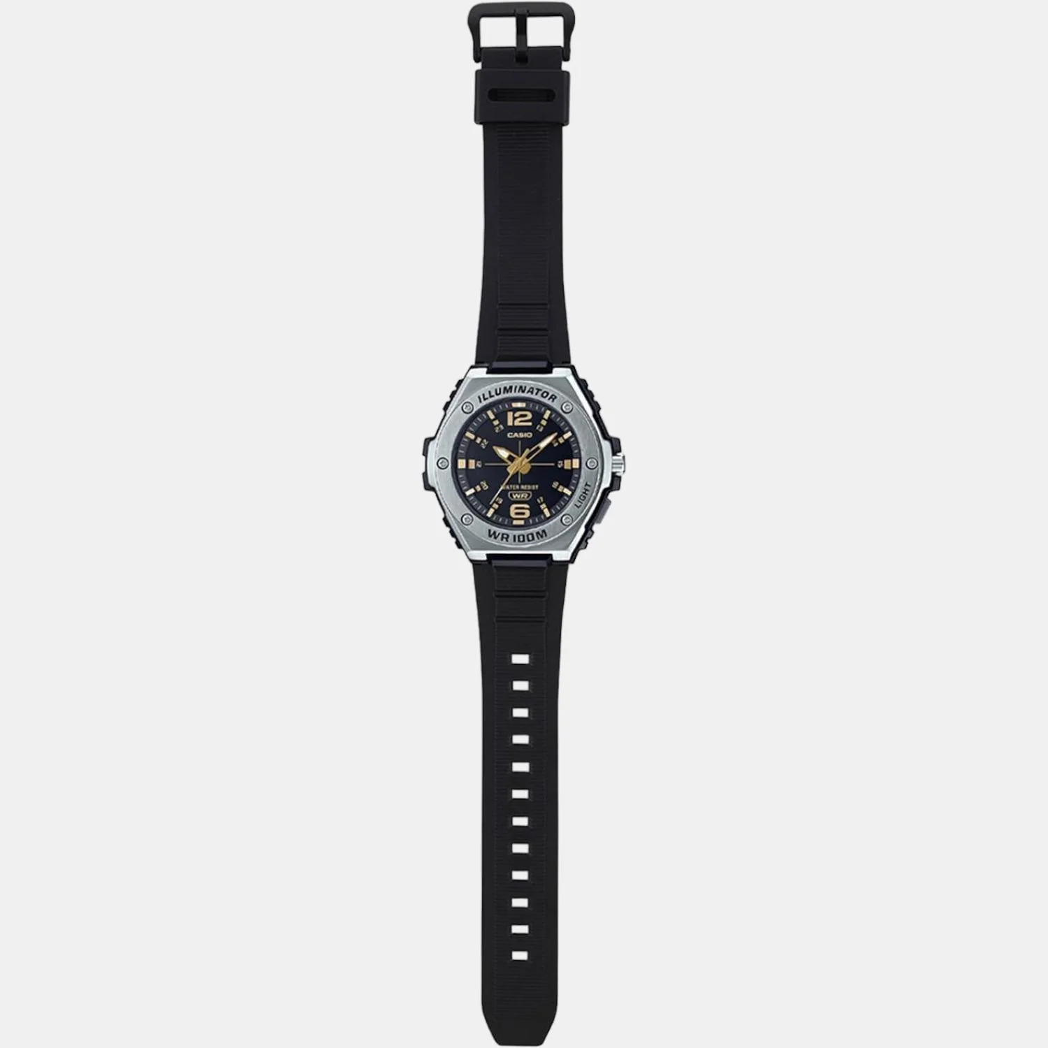 Youth Men Quartz Black Dial Analog Resin Watch AD256 - Image 4