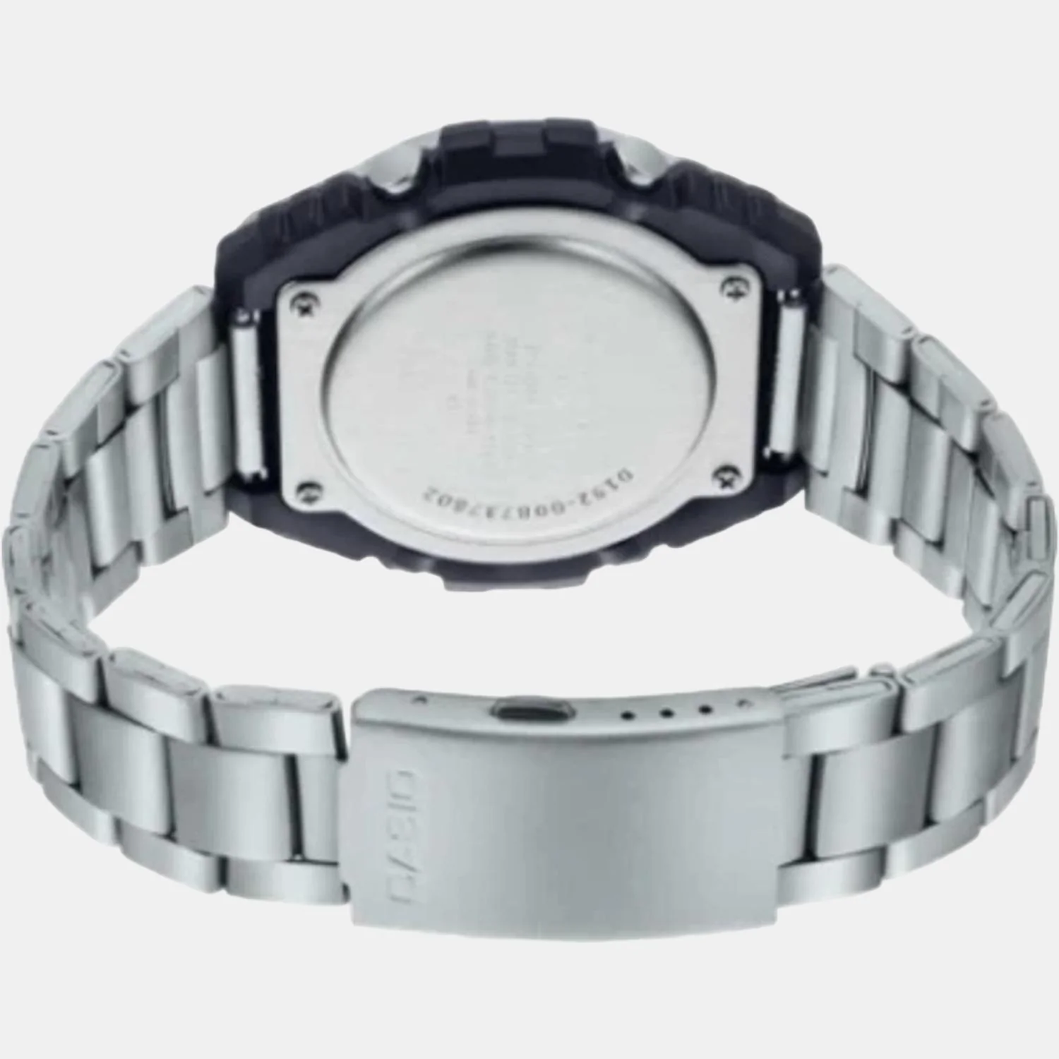 Youth Men Quartz Black Dial Analog Stainless Steel Watch D279 - Image 3