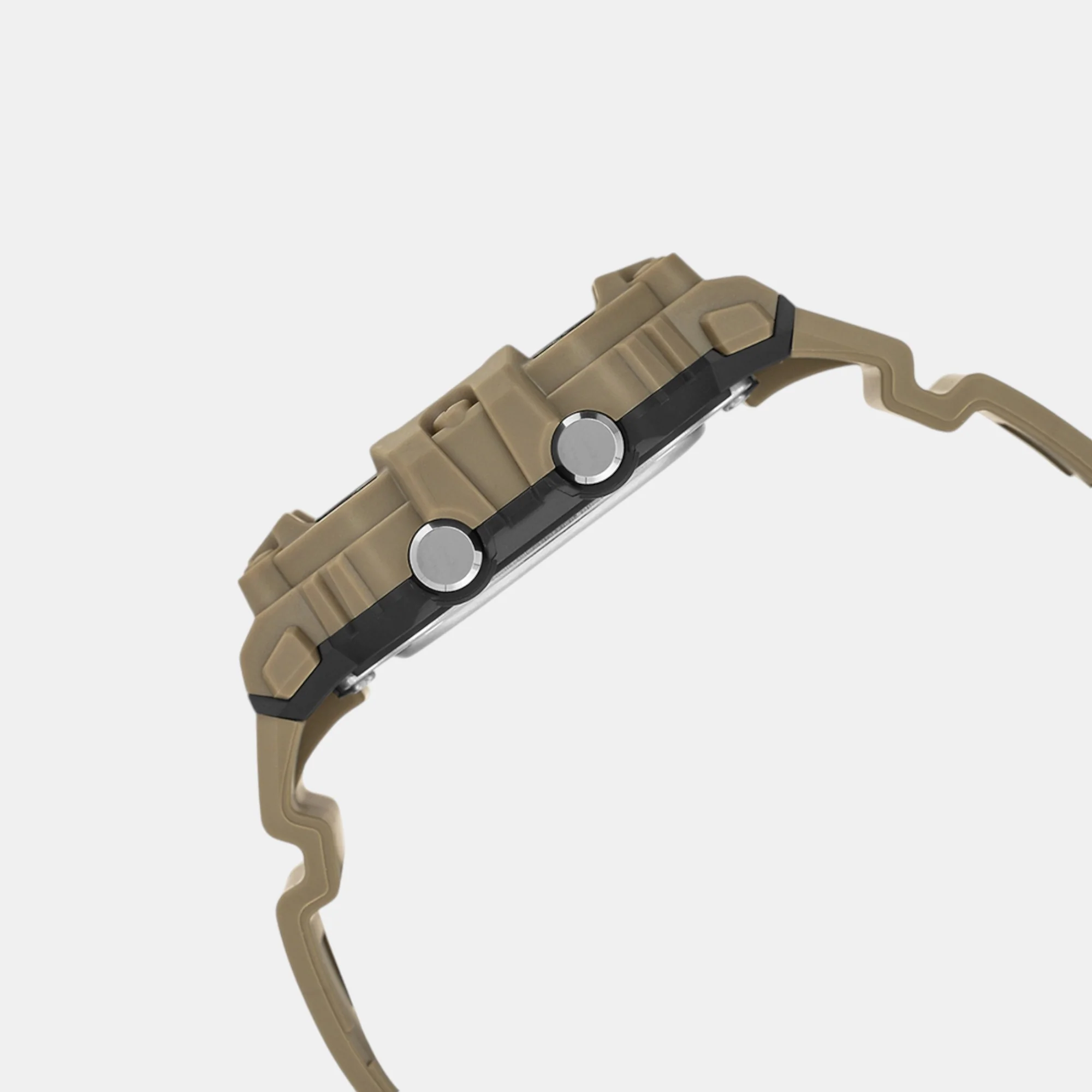 Youth Men Quartz Black Dial Digital Resin Watch A2248 - Image 5