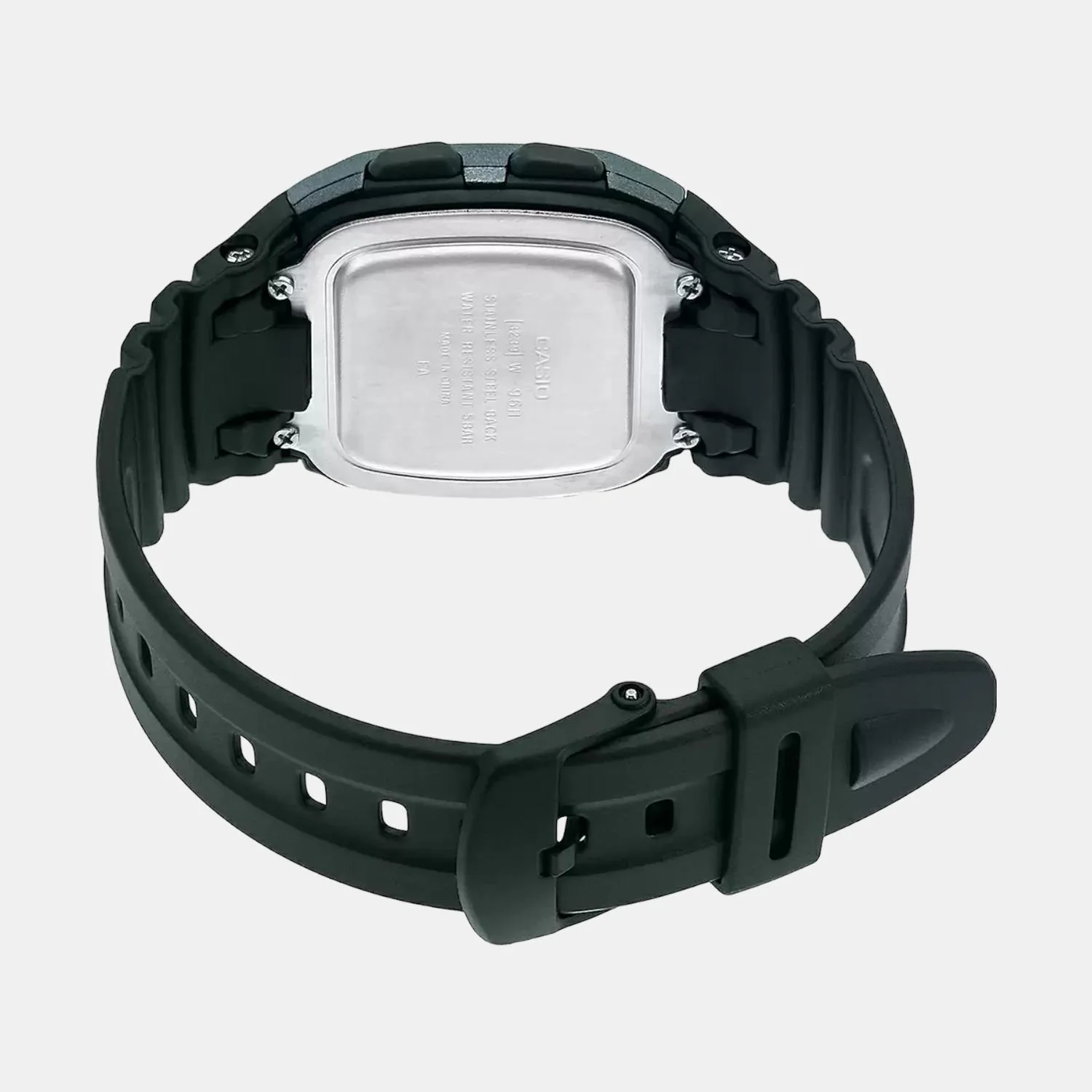 Youth Men Quartz Black Dial Digital Resin Watch D054 - Image 5