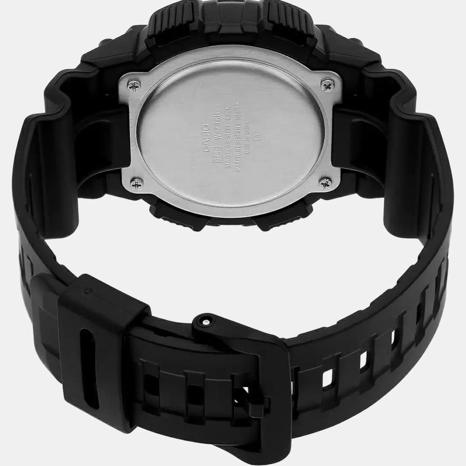 Youth Men Quartz Black Dial Digital Resin Watch D135 - Image 2