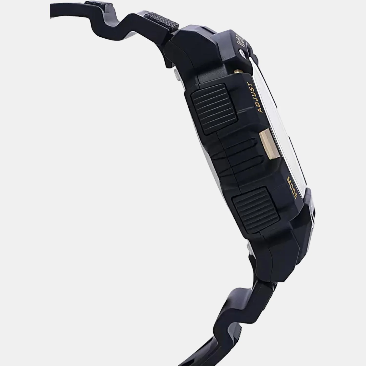 Youth Men Quartz Gold Dial Digital Resin Watch D151 - Image 4