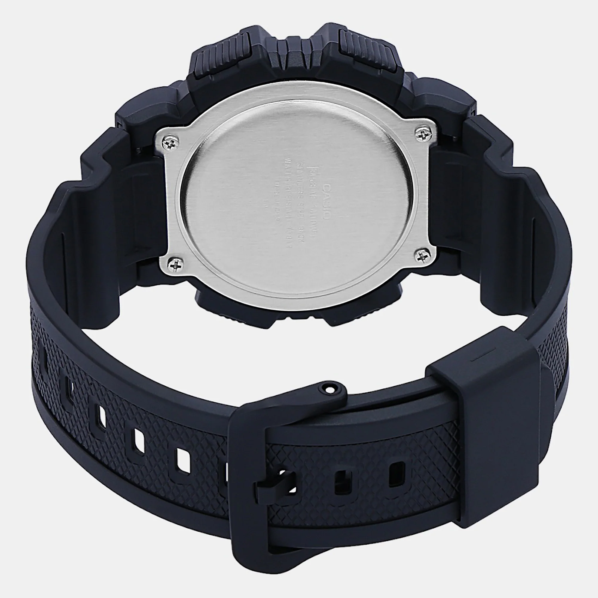 Youth Men Quartz Black Dial Digital Resin Watch D152 - Image 2