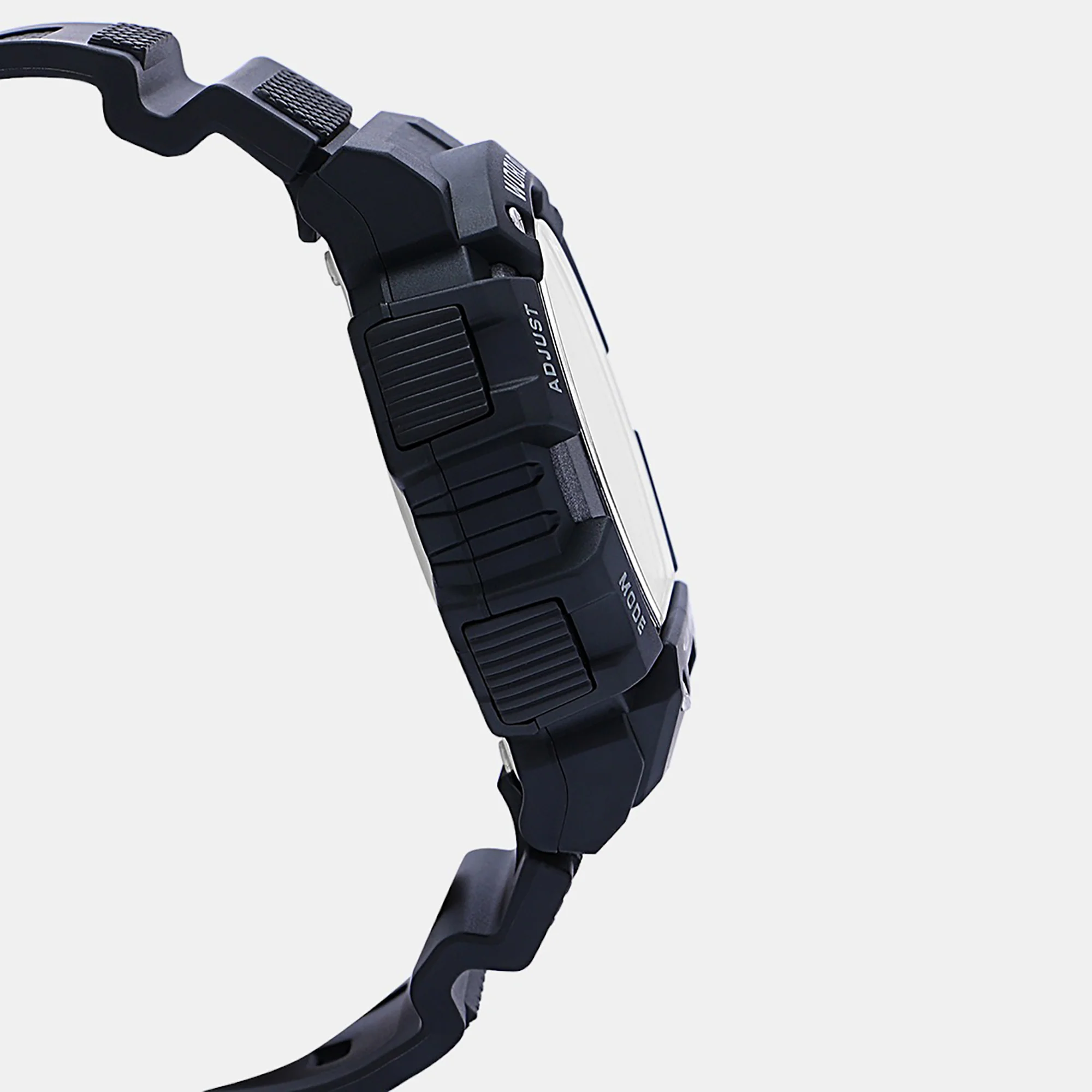 Youth Men Quartz Black Dial Digital Resin Watch D152 - Image 3