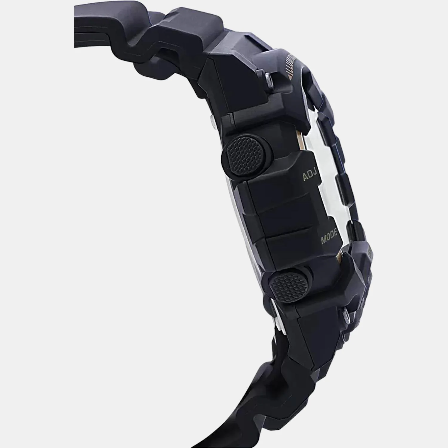 Youth Men Quartz Black Dial Digital Resin Watch D156 - Image 4