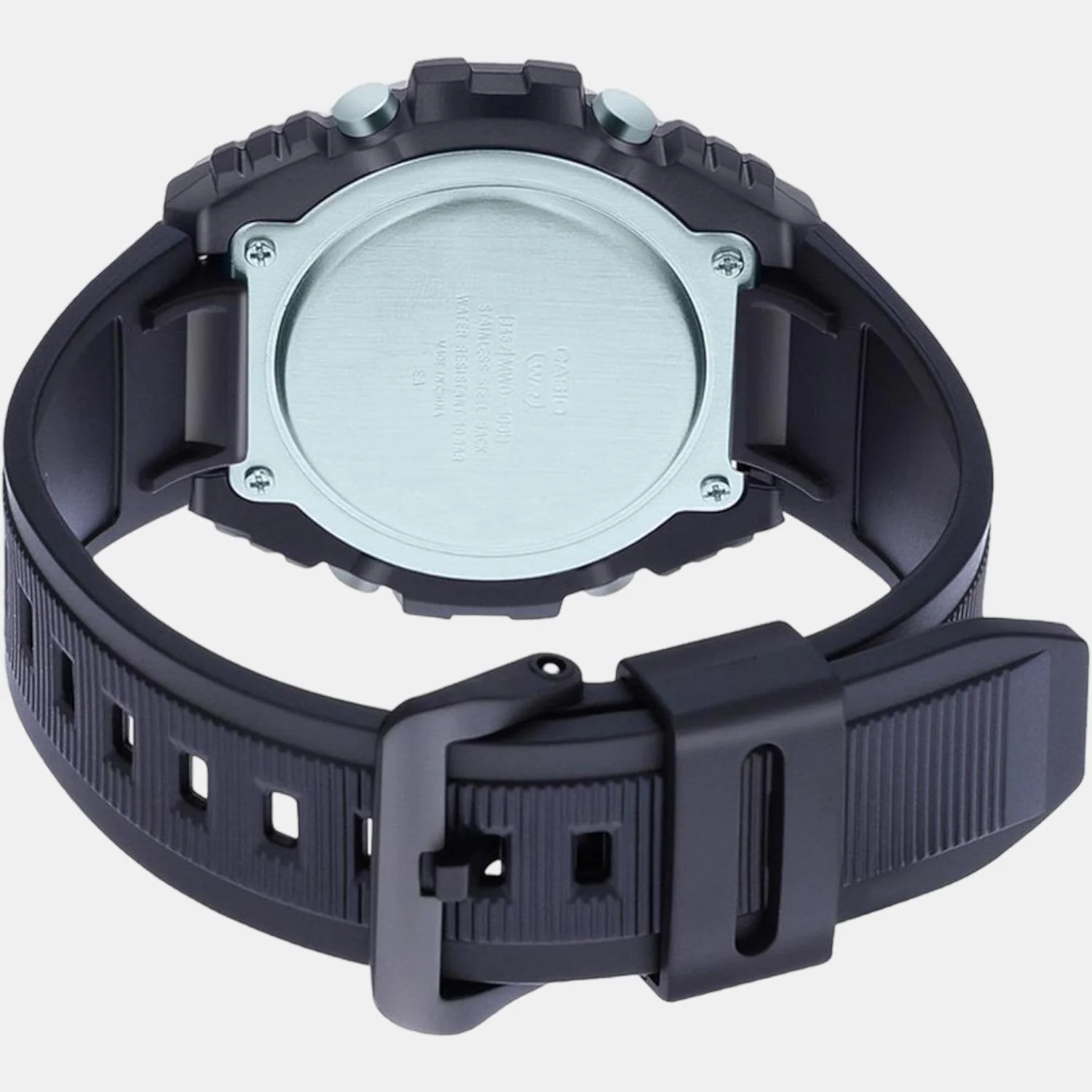 Youth Men Quartz Black Dial Digital Resin Watch D254 - Image 2