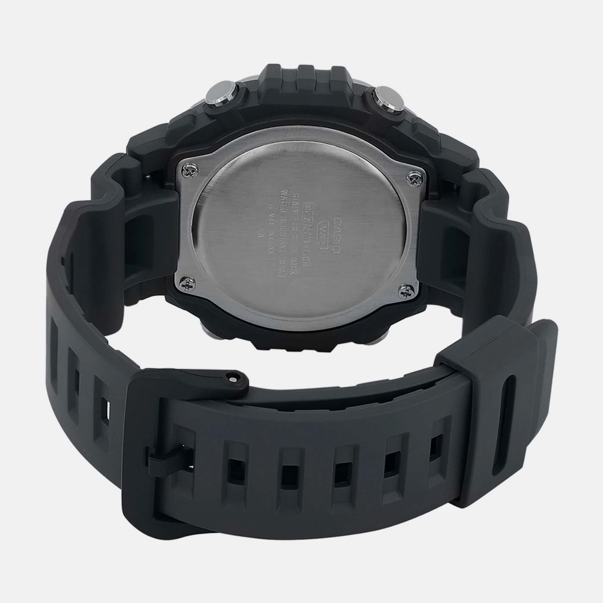 Youth Men Quartz Black Dial Digital Resin Watch D302 - Image 5