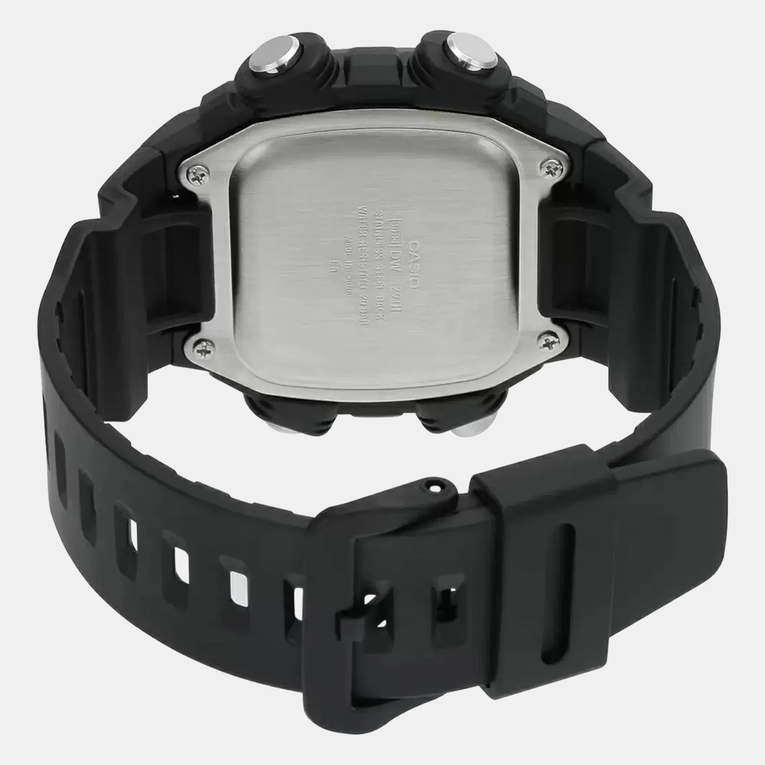 Youth Men Quartz Black Dial Digital Resin Watch I118 - Image 5