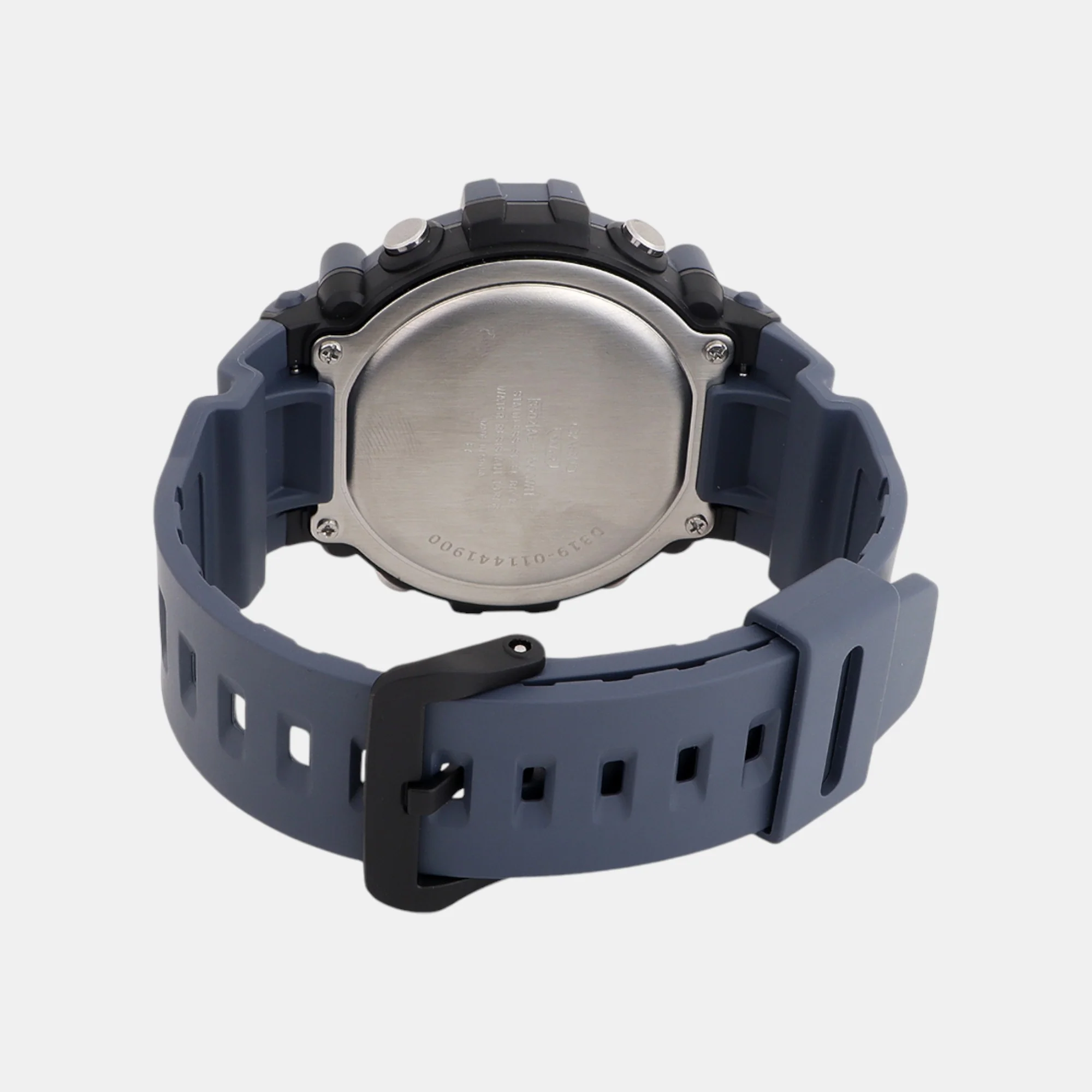 Youth Men Quartz Navy Blue Dial Digital Resin Watch D319 - Image 7