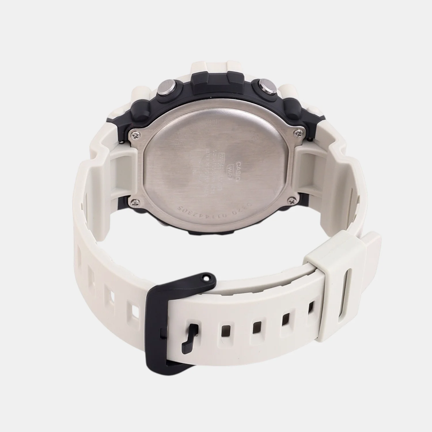 Youth Men Quartz White Dial Digital Resin Watch D320 - Image 7