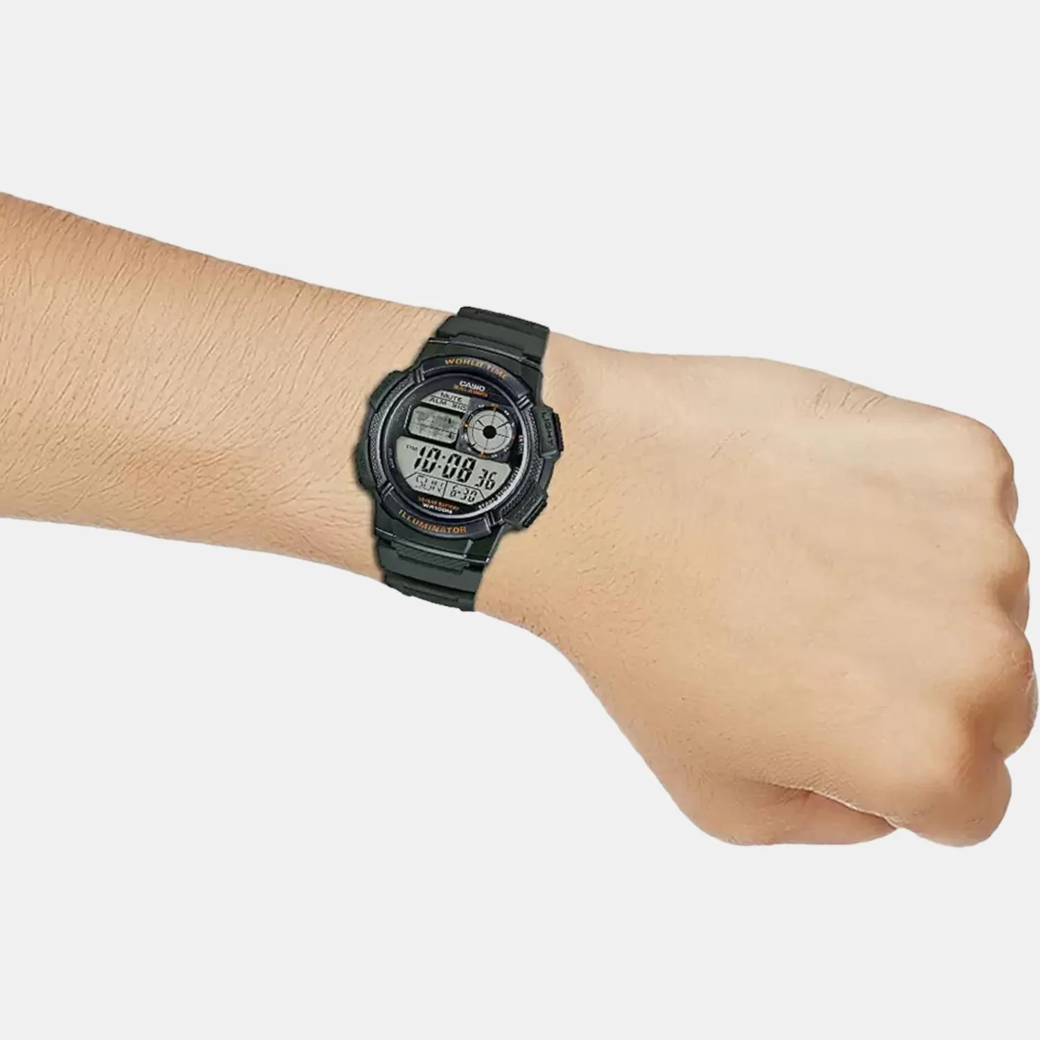 Youth Unisex Quartz Black Dial Digital Watch D119 - Image 6