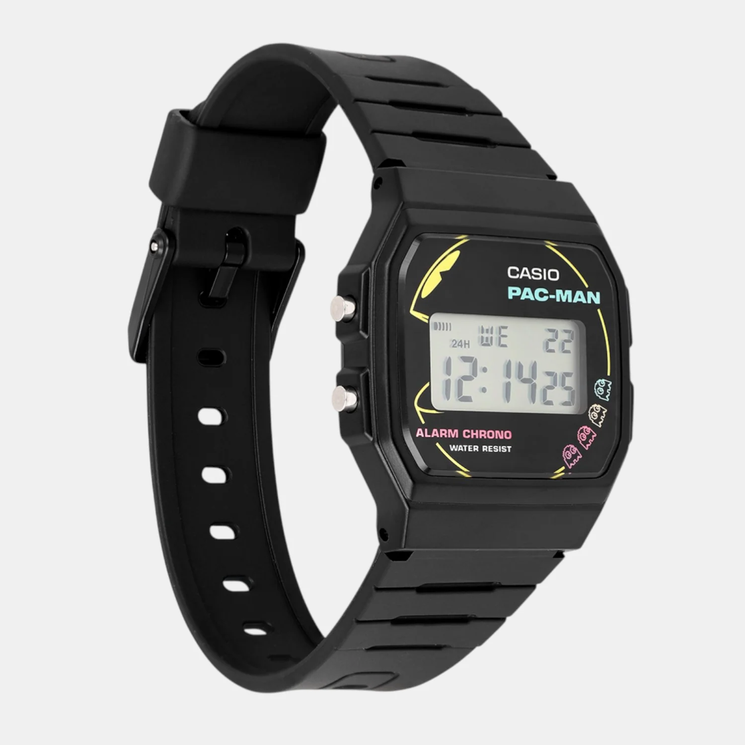 Youth Unisex Quartz Black Dial Digital Resin Watch D384 - Image 2