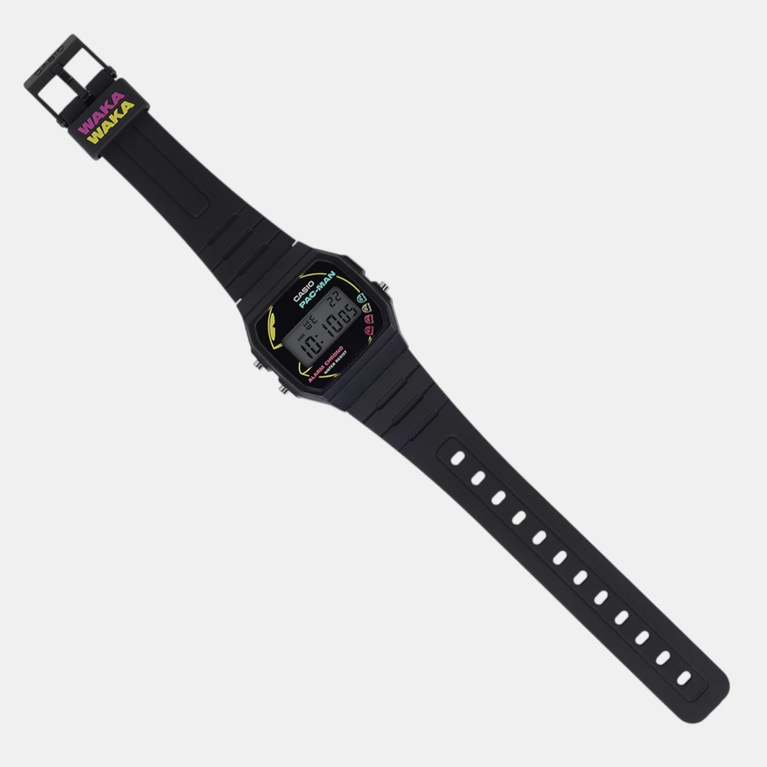 Youth Unisex Quartz Black Dial Digital Resin Watch D384 - Image 5