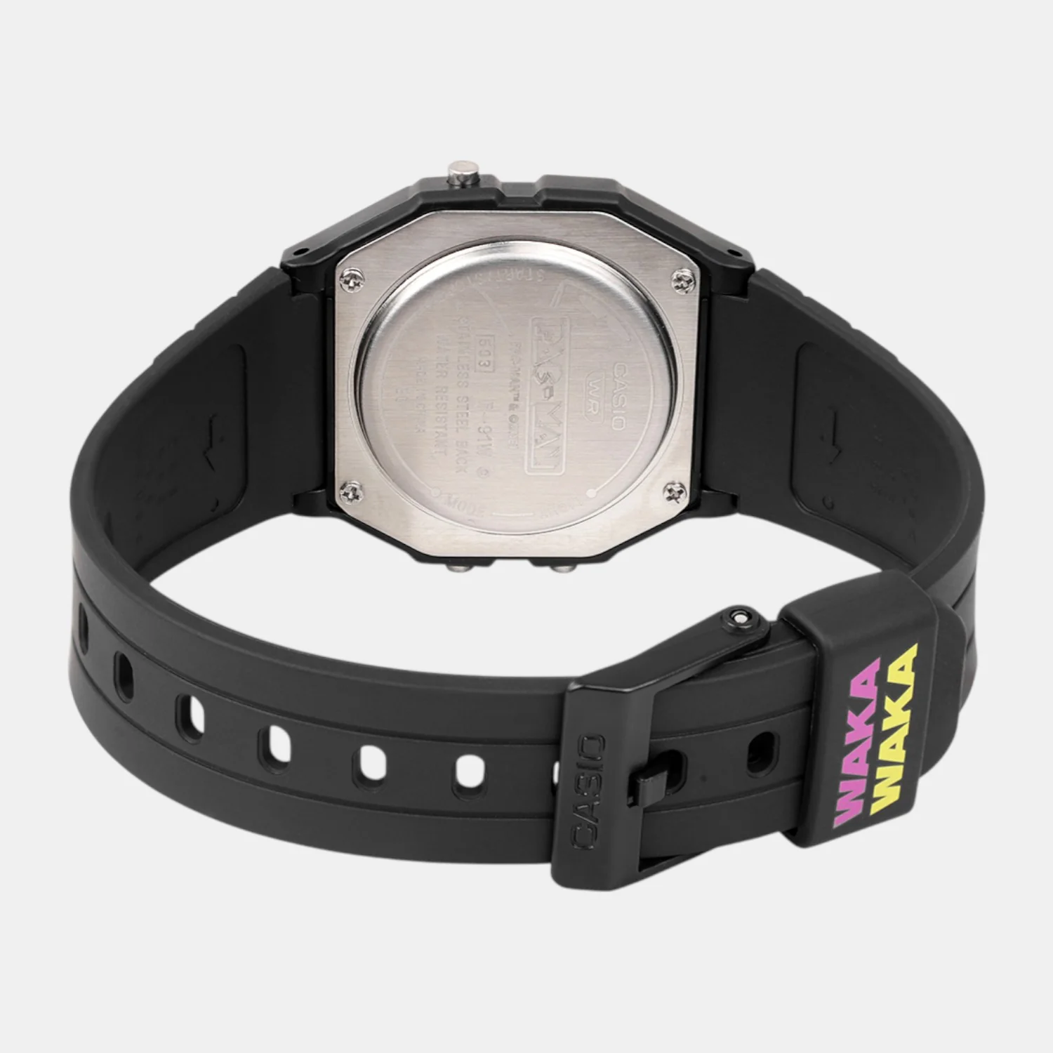 Youth Unisex Quartz Black Dial Digital Resin Watch D384 - Image 9