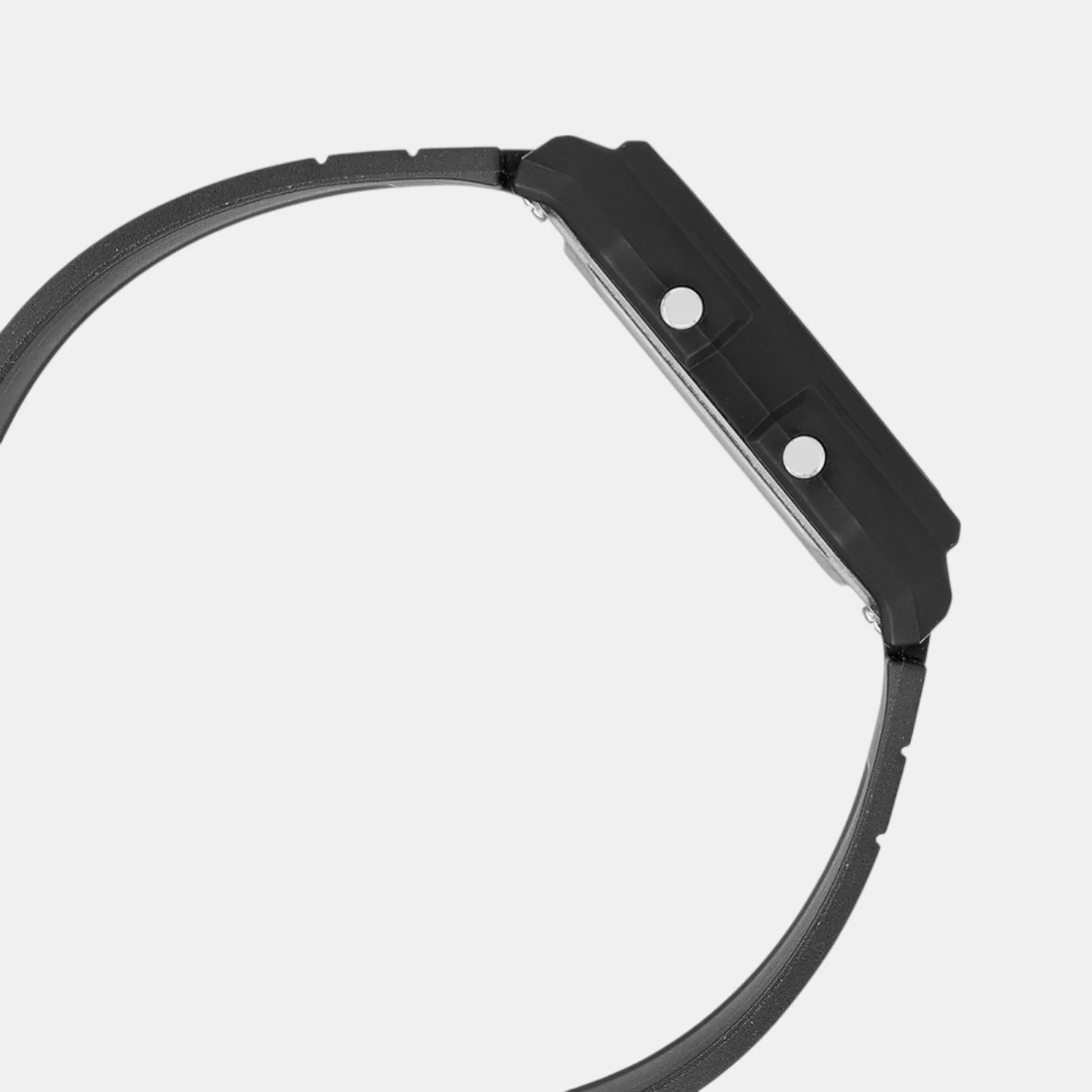 Youth Unisex Quartz Black Dial Digital Resin Watch D396 - Image 6