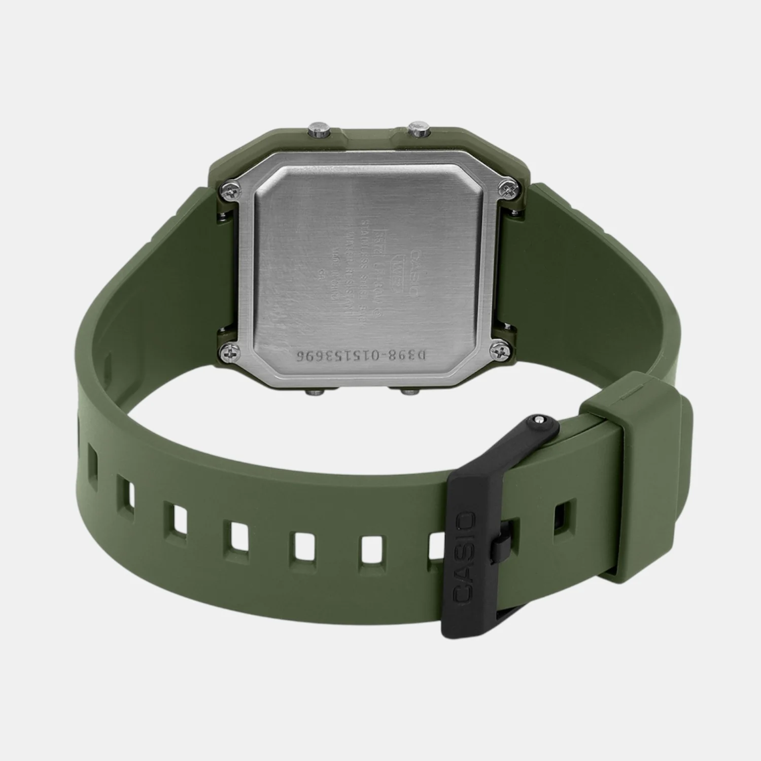 Youth Unisex Quartz Black Dial Digital Resin Watch D398 - Image 9