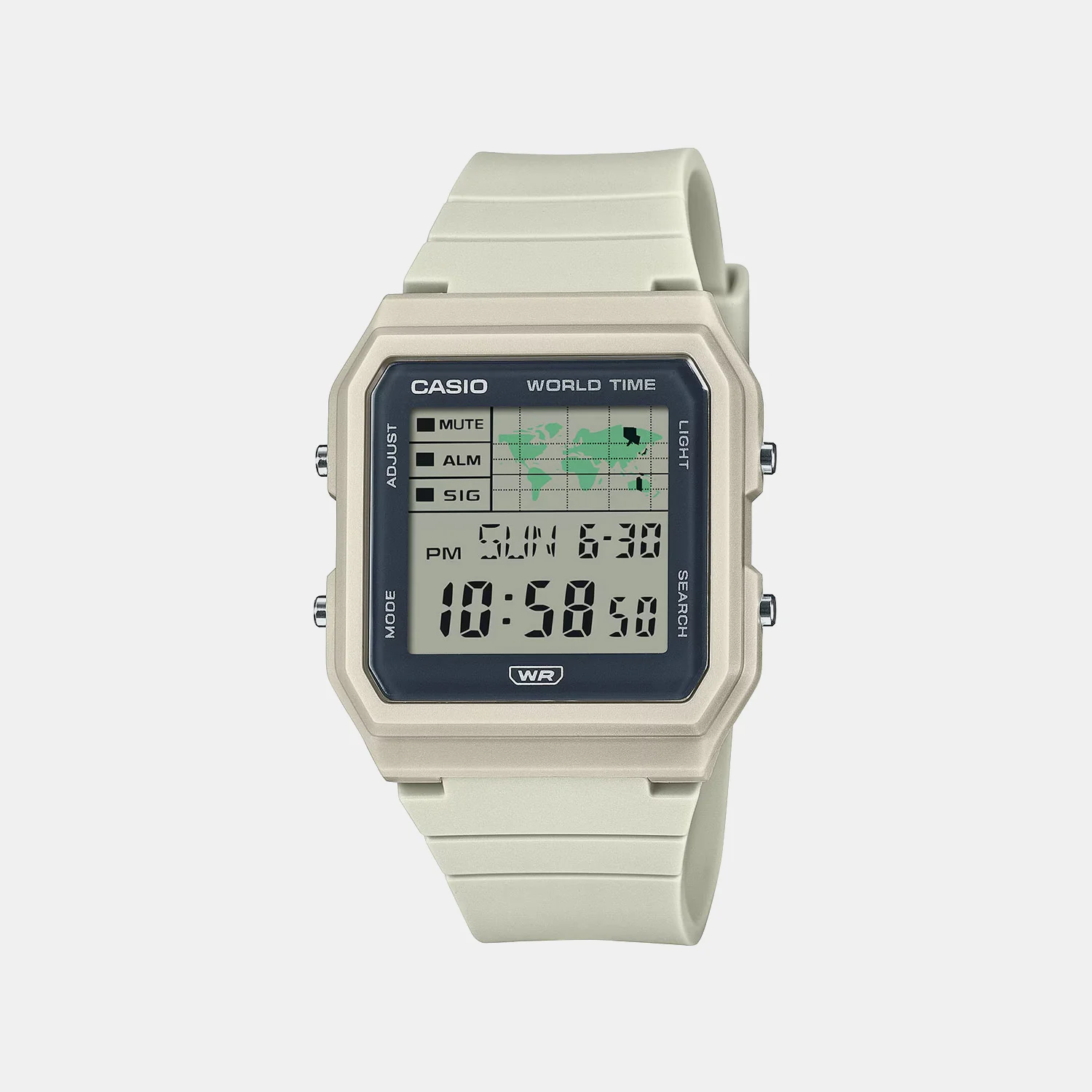 Youth Unisex Quartz Black Dial Digital Resin Watch D399