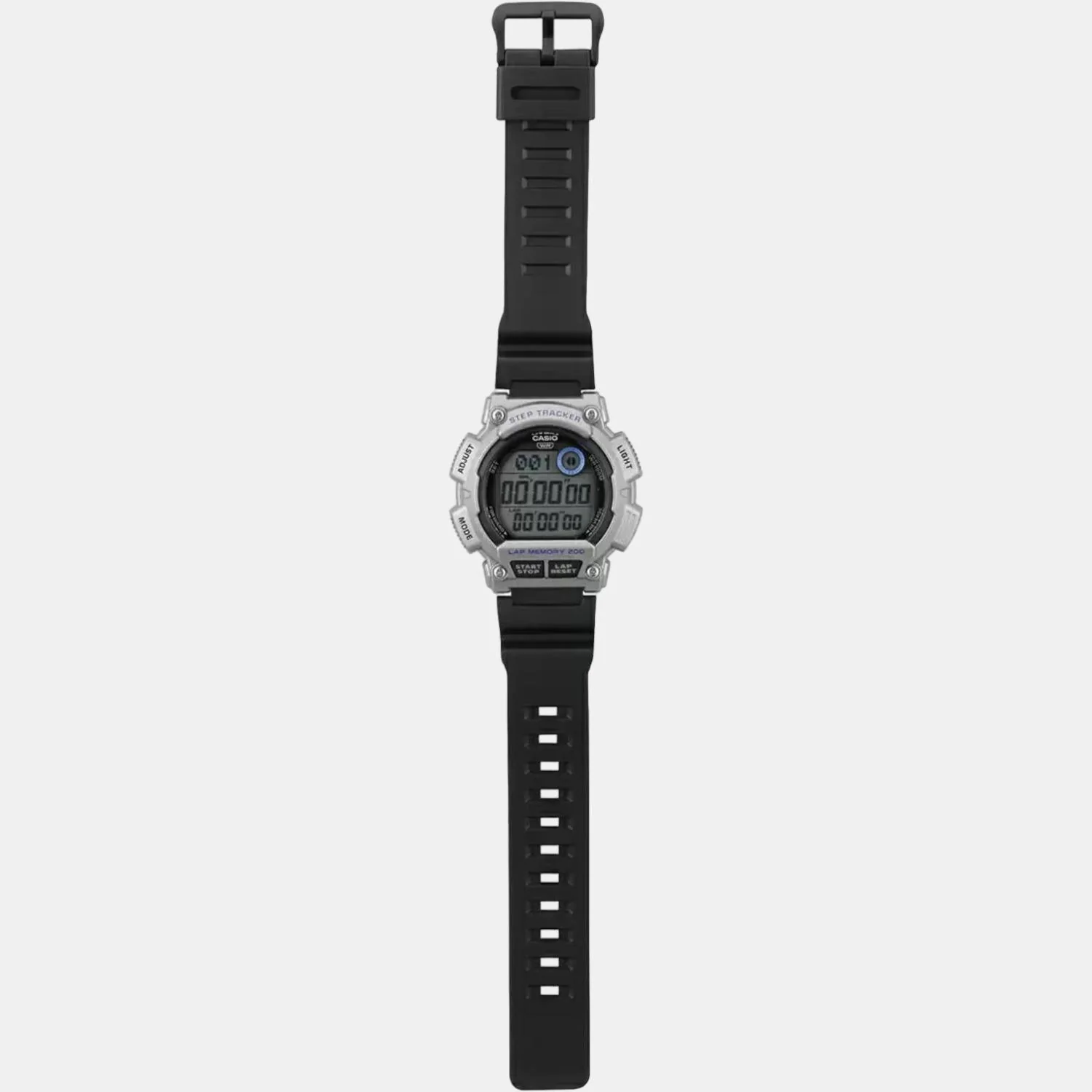 Youth Unisex Quartz Grey Dial Digital Resin Watch D244 - Image 5