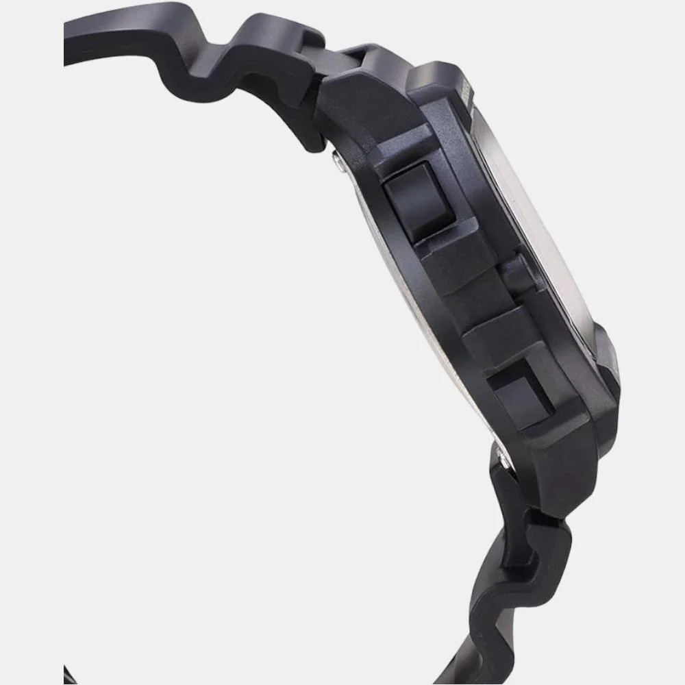 Youth Unisex Quartz Grey Dial Digital Resin Watch D269 - Image 3