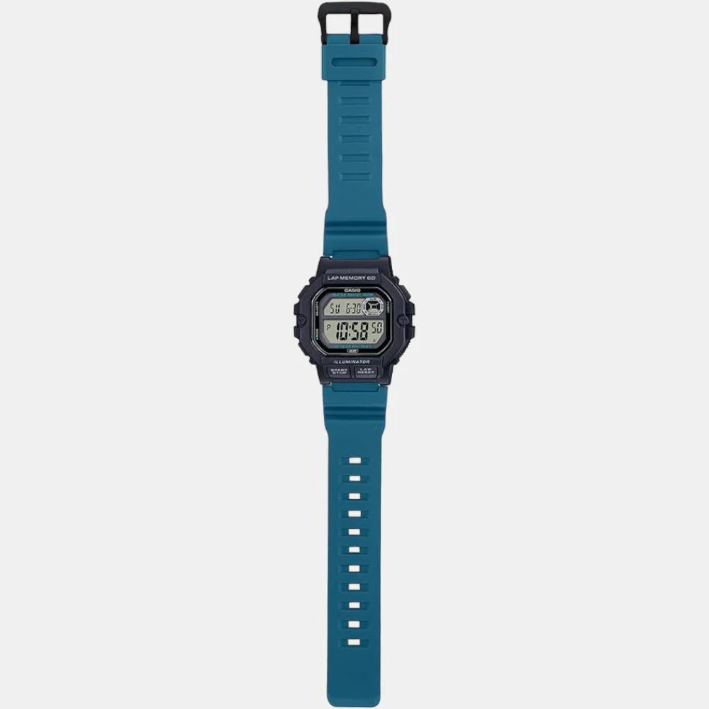 Youth Unisex Quartz Grey Dial Digital Resin Watch D271 - Image 5