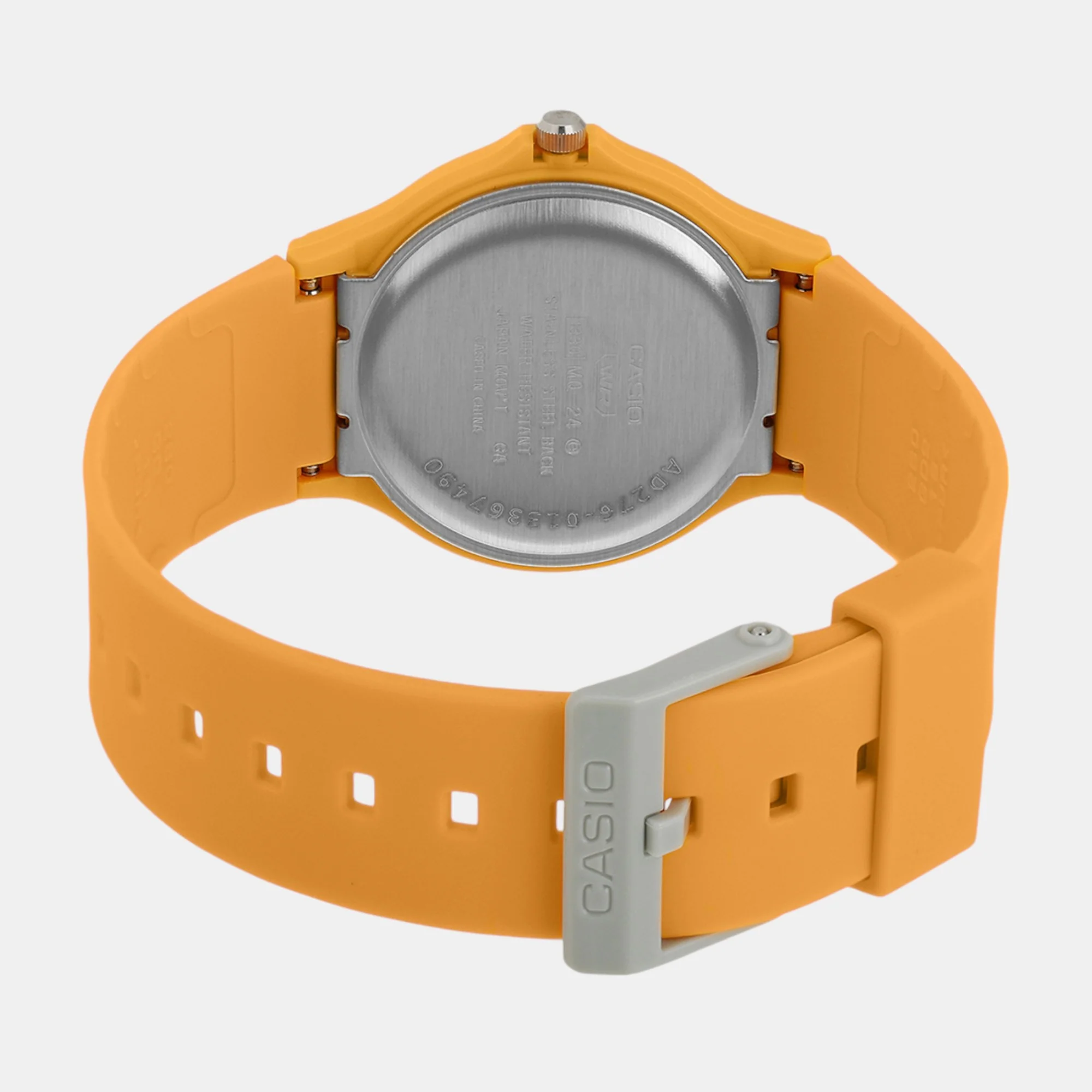 Youth Unisex Quartz Orange Dial Analog Resin Watch AD276 - Image 6
