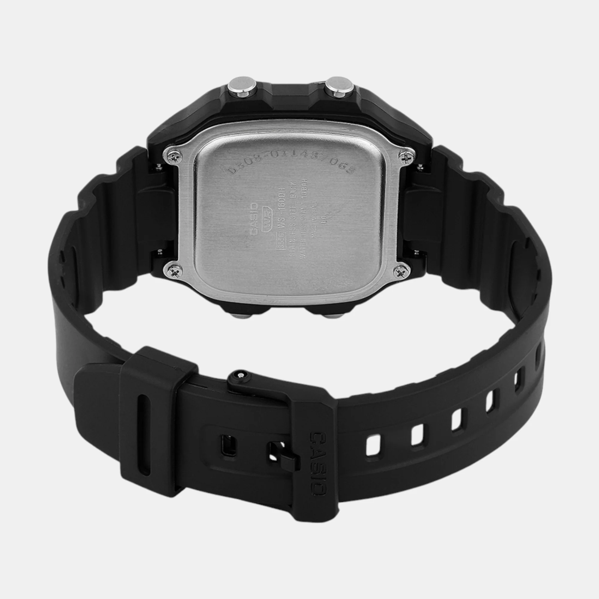 Youth Unisex Quartz Black Dial Digital Resin Watch D308 - Image 7