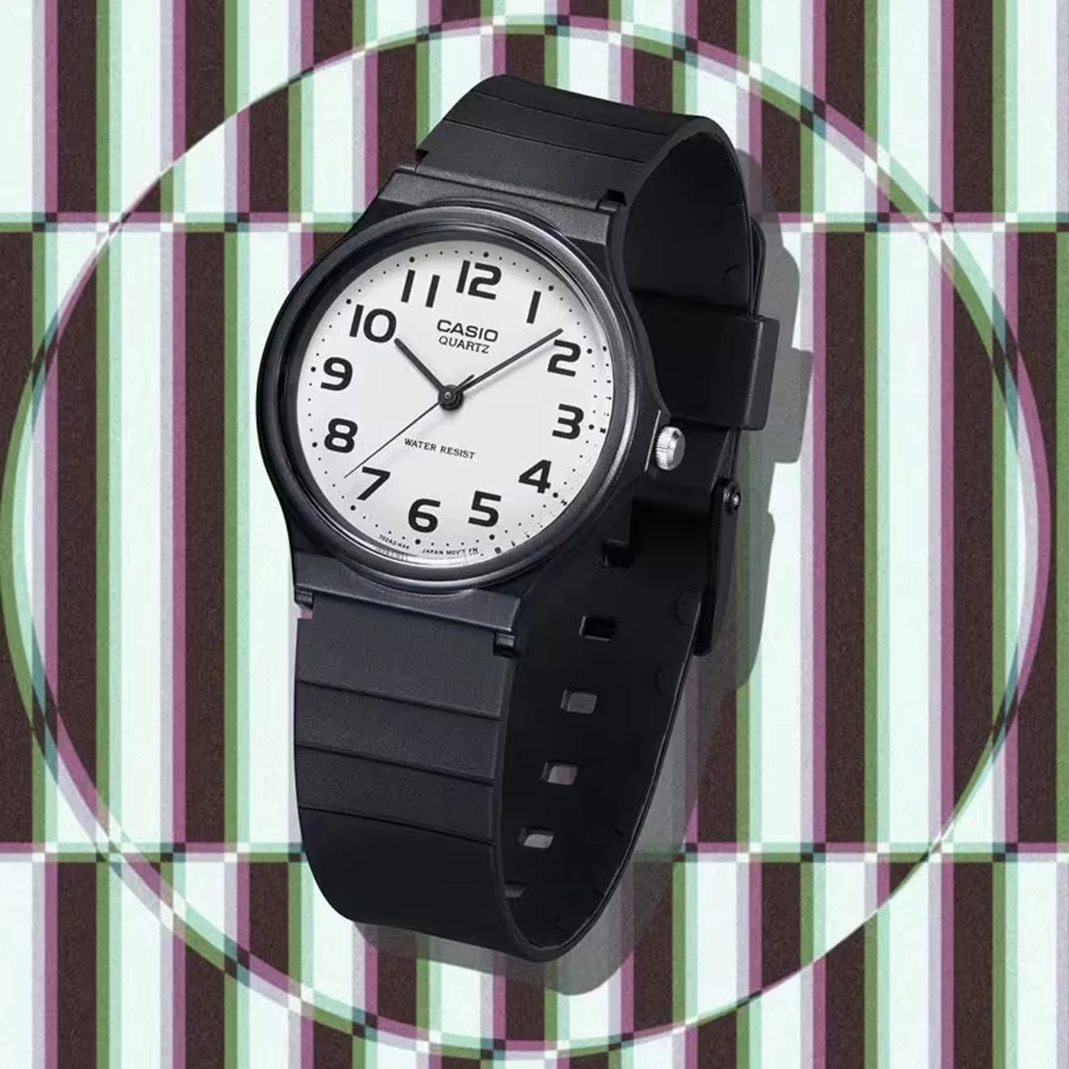Youth Unisex Quartz White Dial Analog Resin Watch A2530 - Image 3