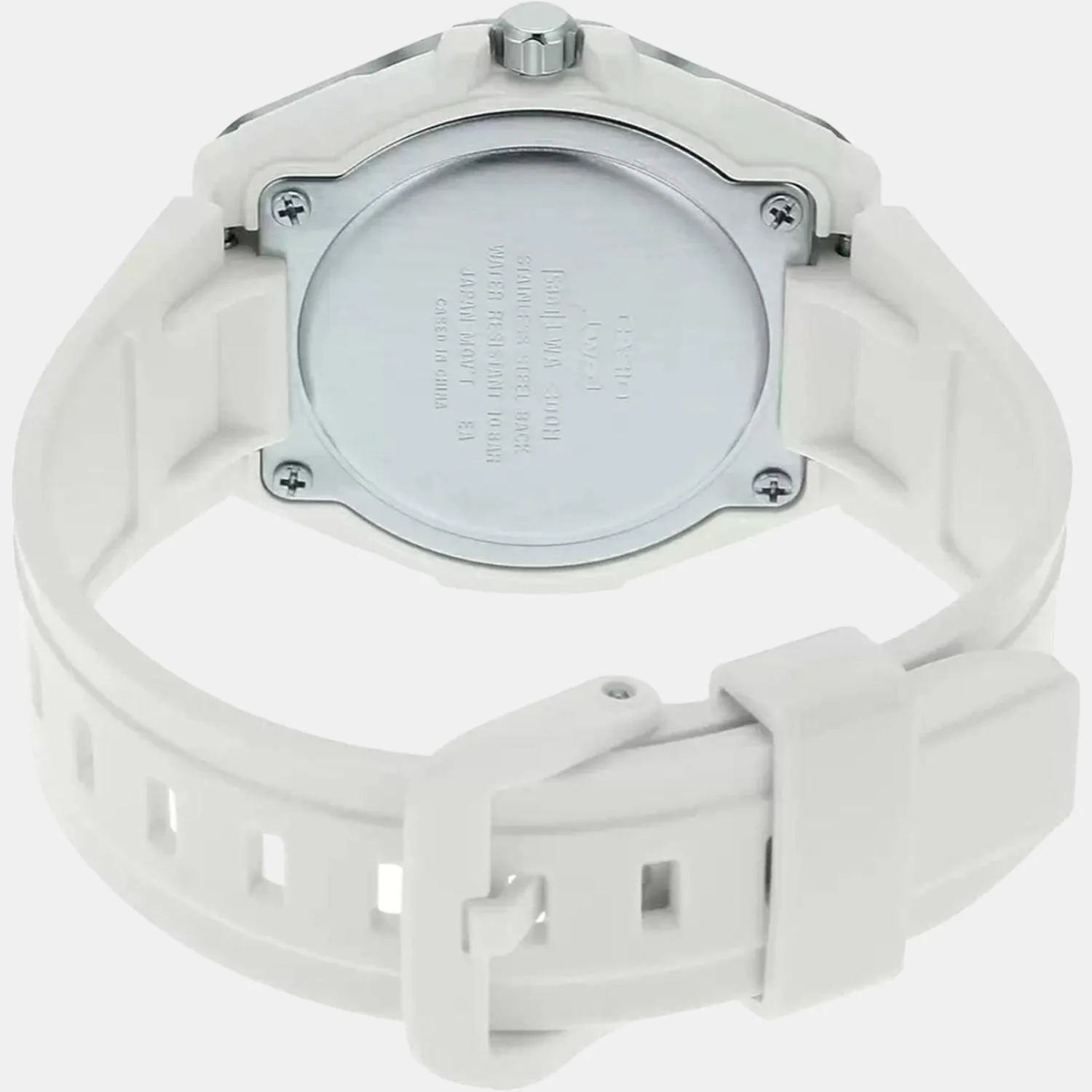 Youth Women Quartz White Dial Analog Resin Watch D221 - Image 5