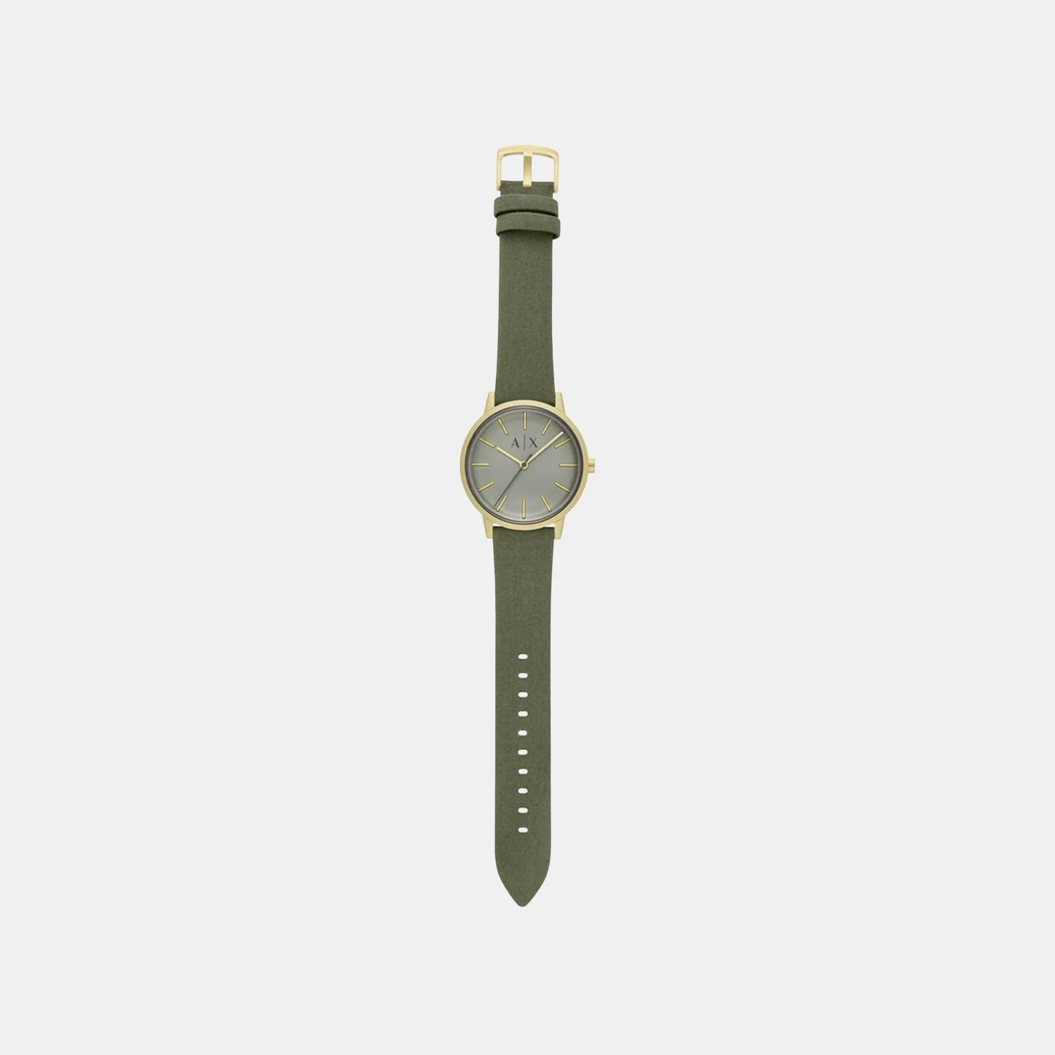 Cayde Men Quartz Green Dial Analog Fabric Watch AX2765 - Image 2