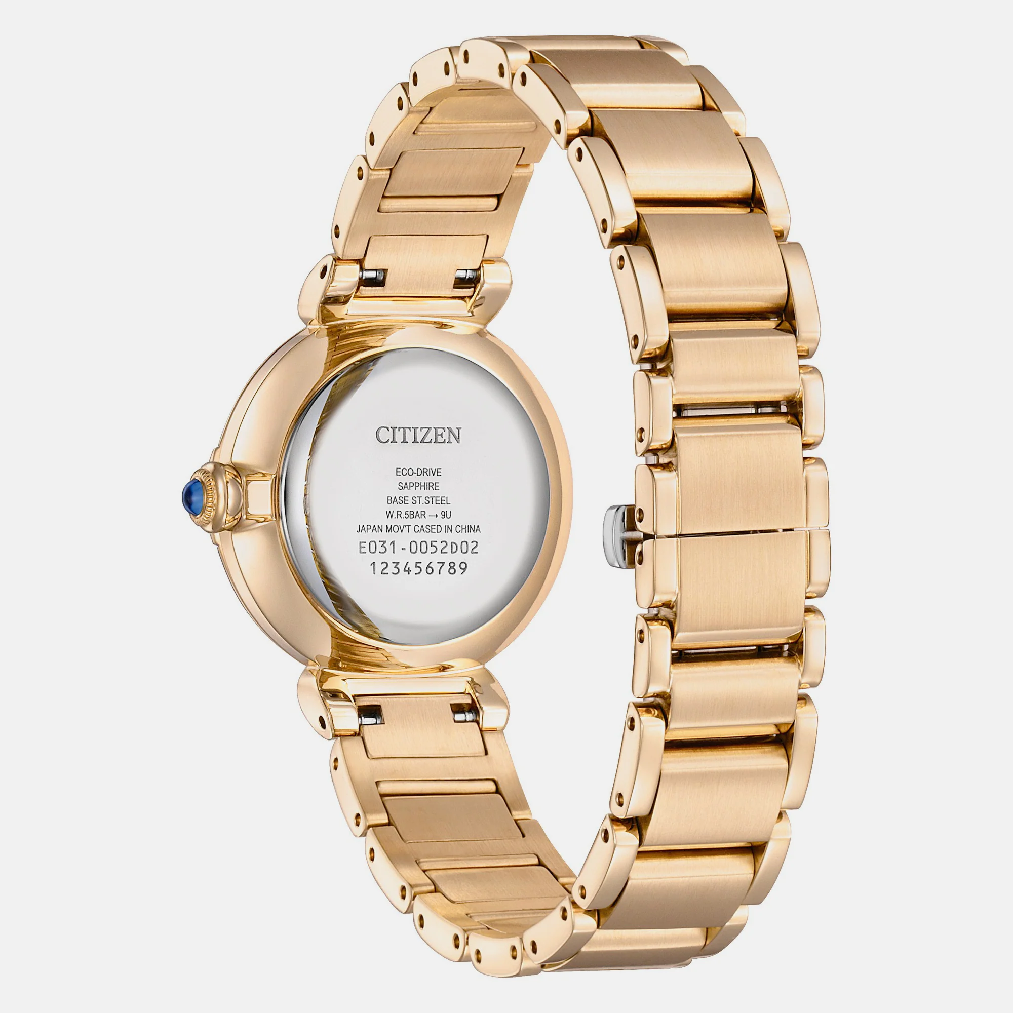 Citizen L Women Eco-Drive Mother Of Pearl Dial Analog Stainless Steel Watch EM1063-89D - Image 2
