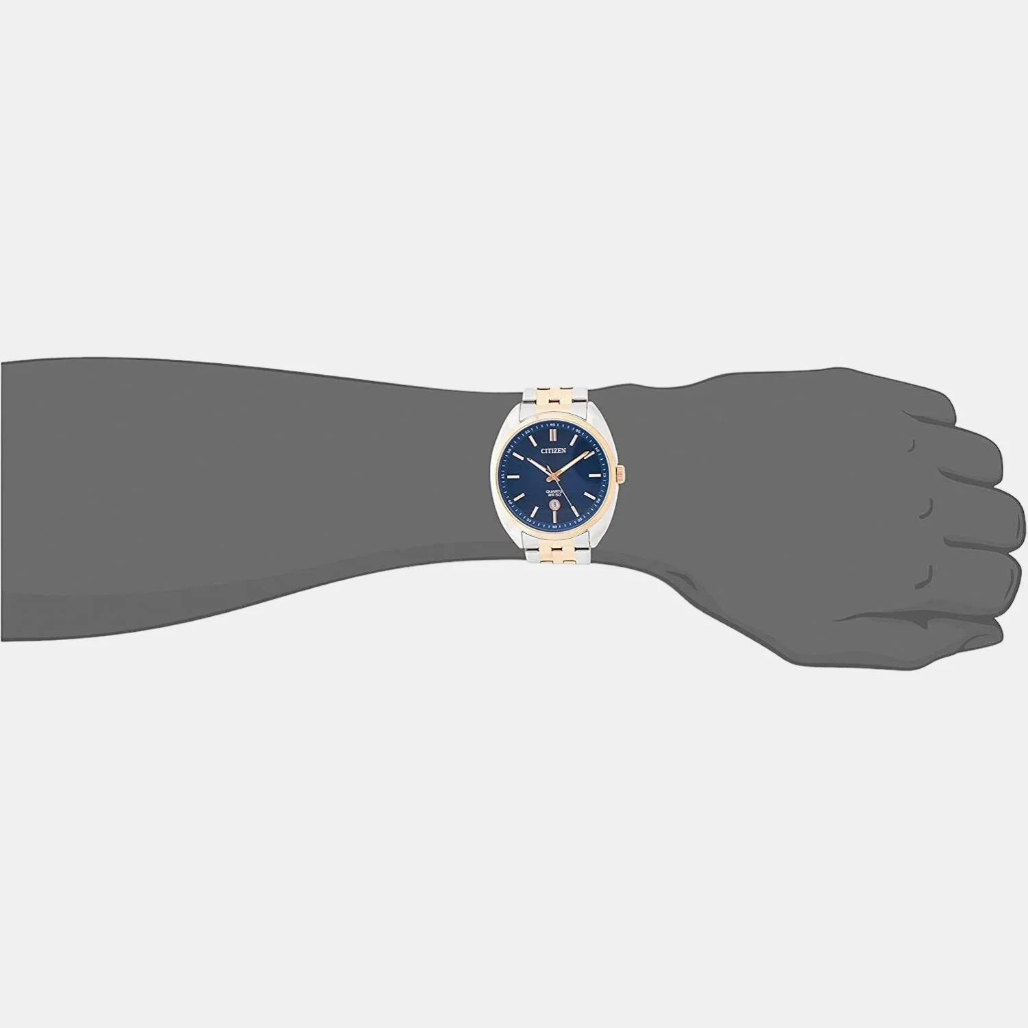 Citizen X Men Quartz Blue Dial Analog Watch BI5096-53L - Image 6